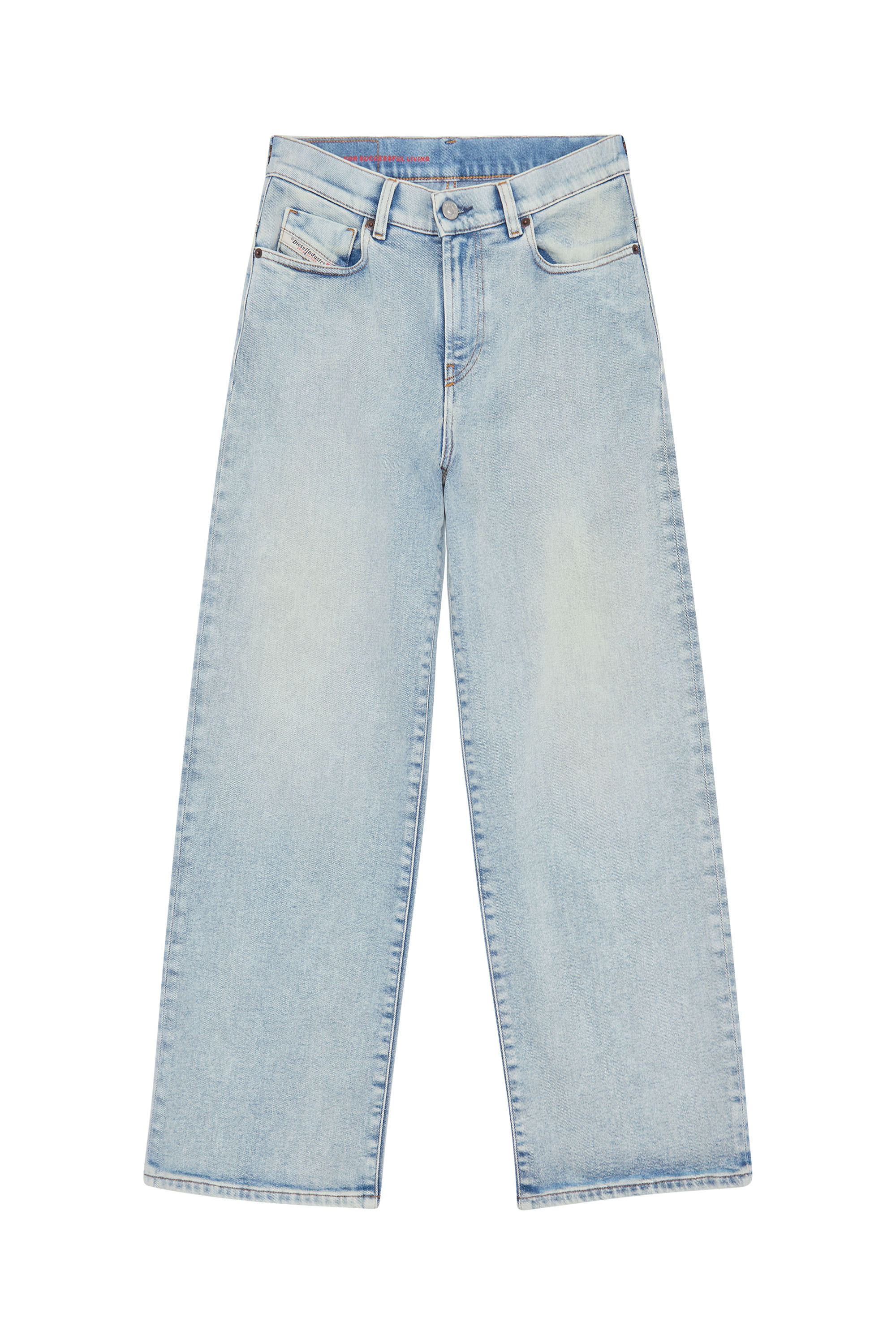 Diesel - 2000 WIDEE 09C08 Bootcut and Flare Jeans, Azul Claro - Image 6