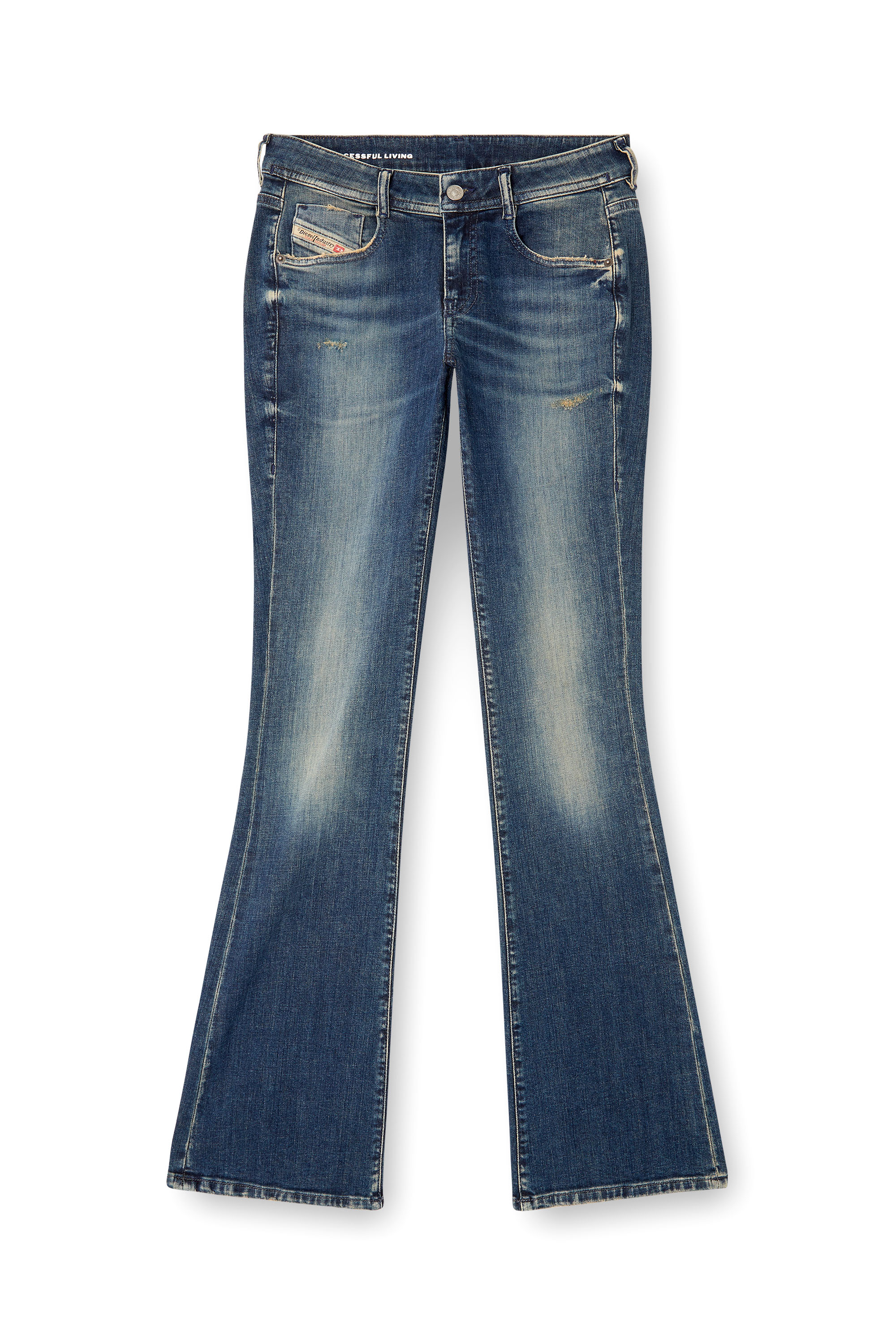 Diesel - Bootcut Jeans 1969 D-Ebbey 09L96 Mujer, Azul Oscuro - 3