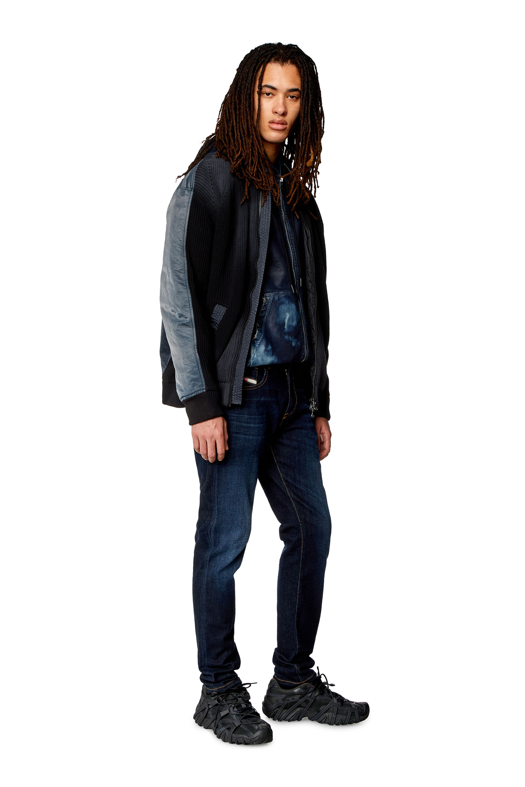 Diesel - Slim Jeans 2019 D-Strukt 009ZS, Azul Oscuro - Image 1