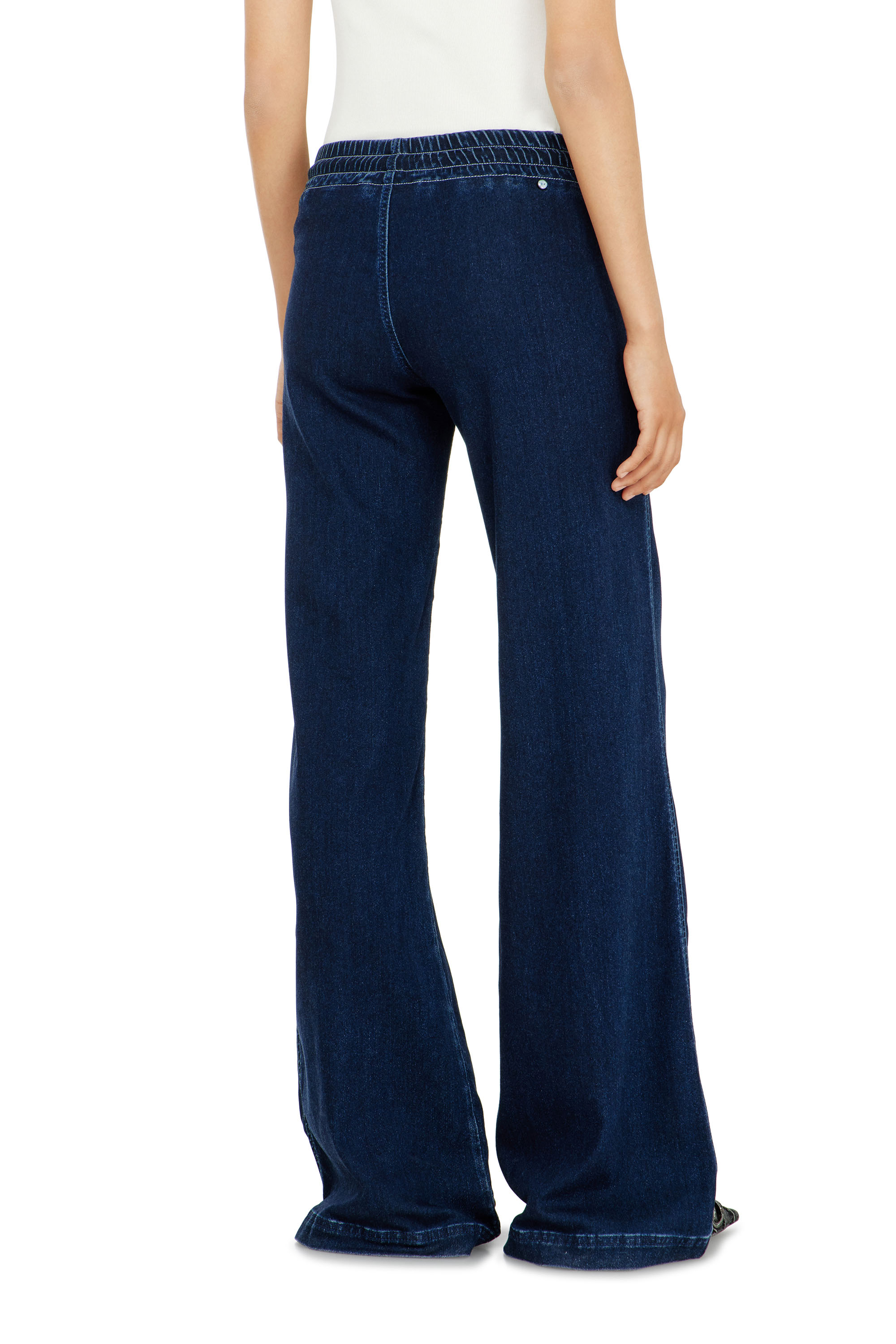 Diesel - Relaxed 2078 D-Ainty Joggjeans&reg; 09P96 Mujer, Azul Oscuro - 3