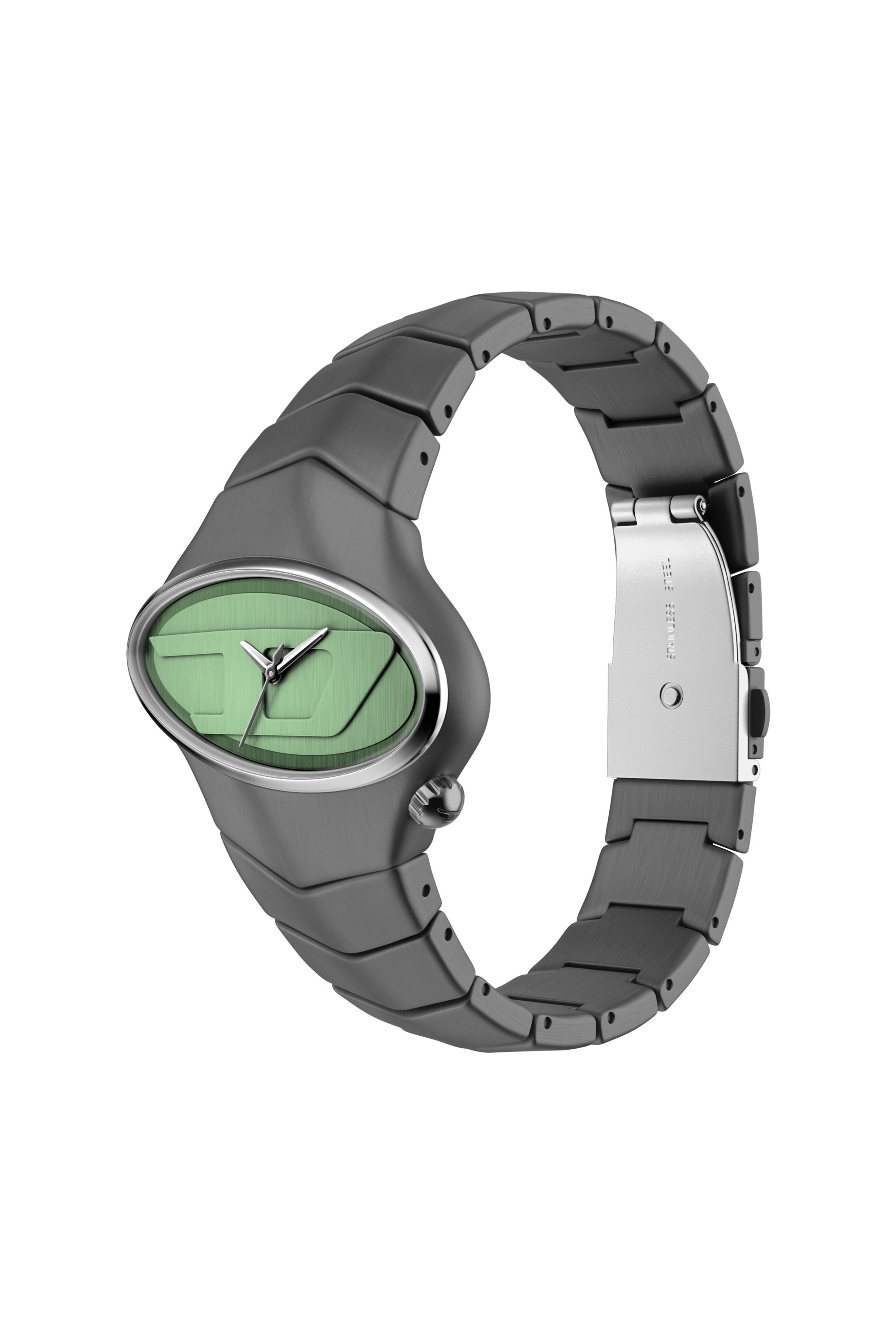 Diesel - DZ2241 WATCH, Reloj D-Rush de acero inoxidable gunmetal Hombre in Gris - 4