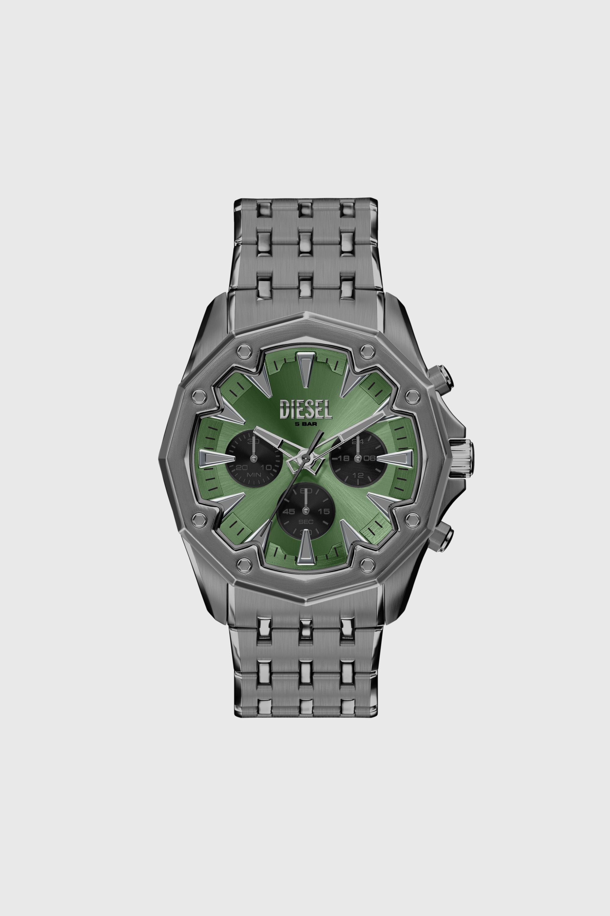 Diesel - DZ4711 WATCH, Reloj Stinger gunmetal de acero inoxidable Hombre in Gris - 1