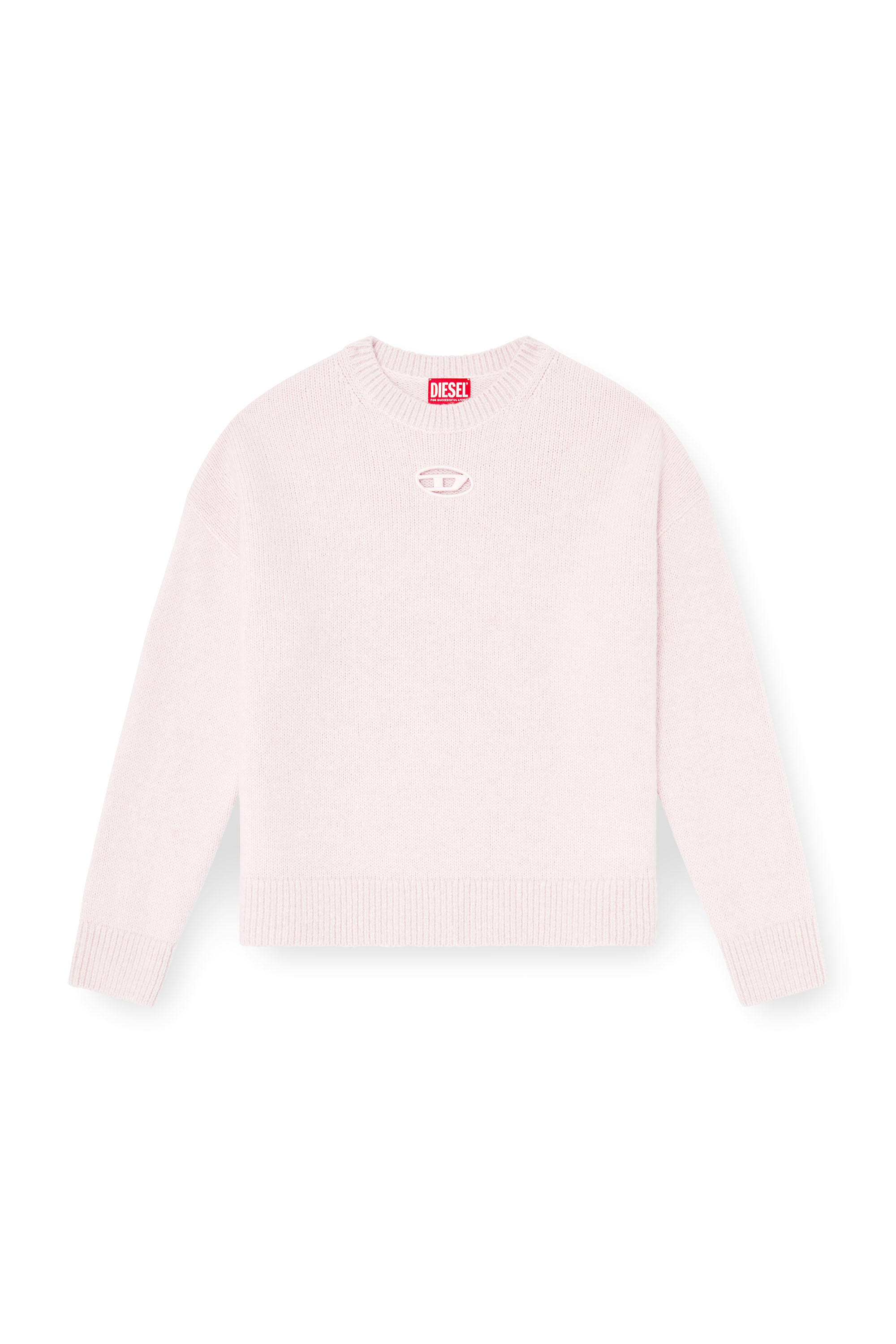 Diesel - M-AREETA, Jersey de mezcla de lana y alpaca Mujer in ToBeDefined - 2
