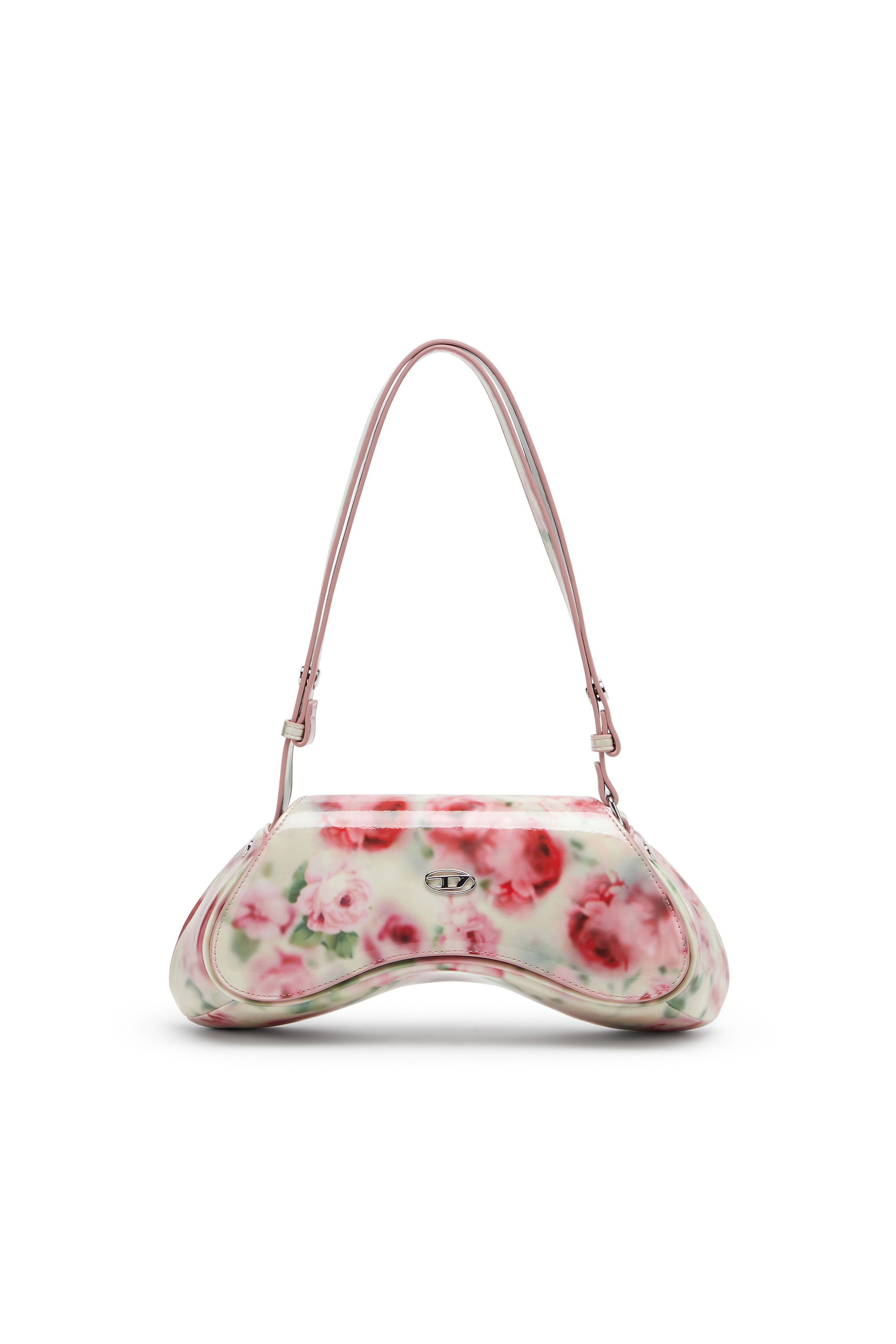 Diesel - PLAY CROSSBODY, Play-Talego con estampado de logotipo desteñido Mujer in Multicolor - 1