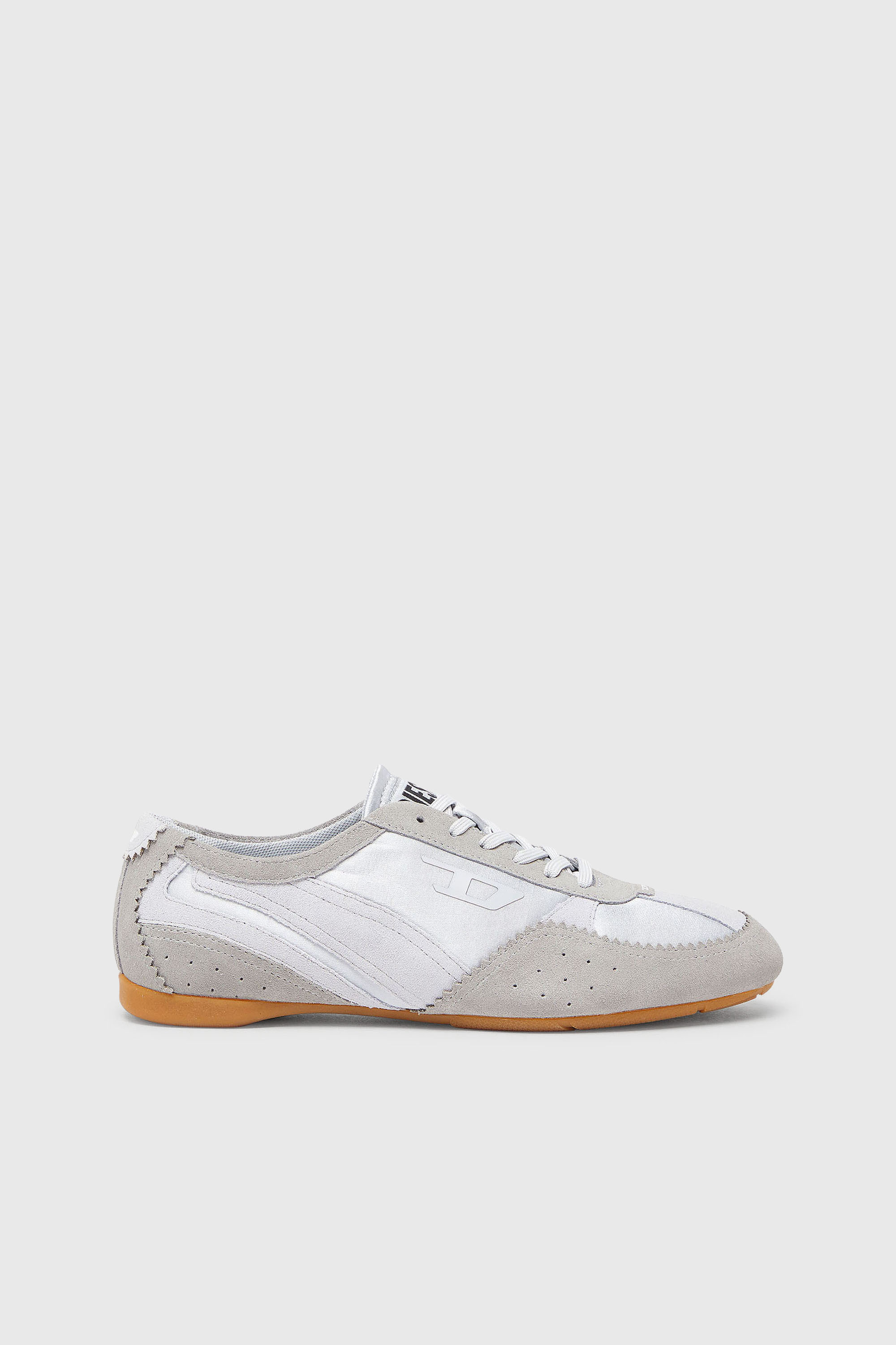 Diesel - D-MILE LOW II W, D-Mile- Zapatillas con superposiciones de ante Mujer in Azul marino - 1