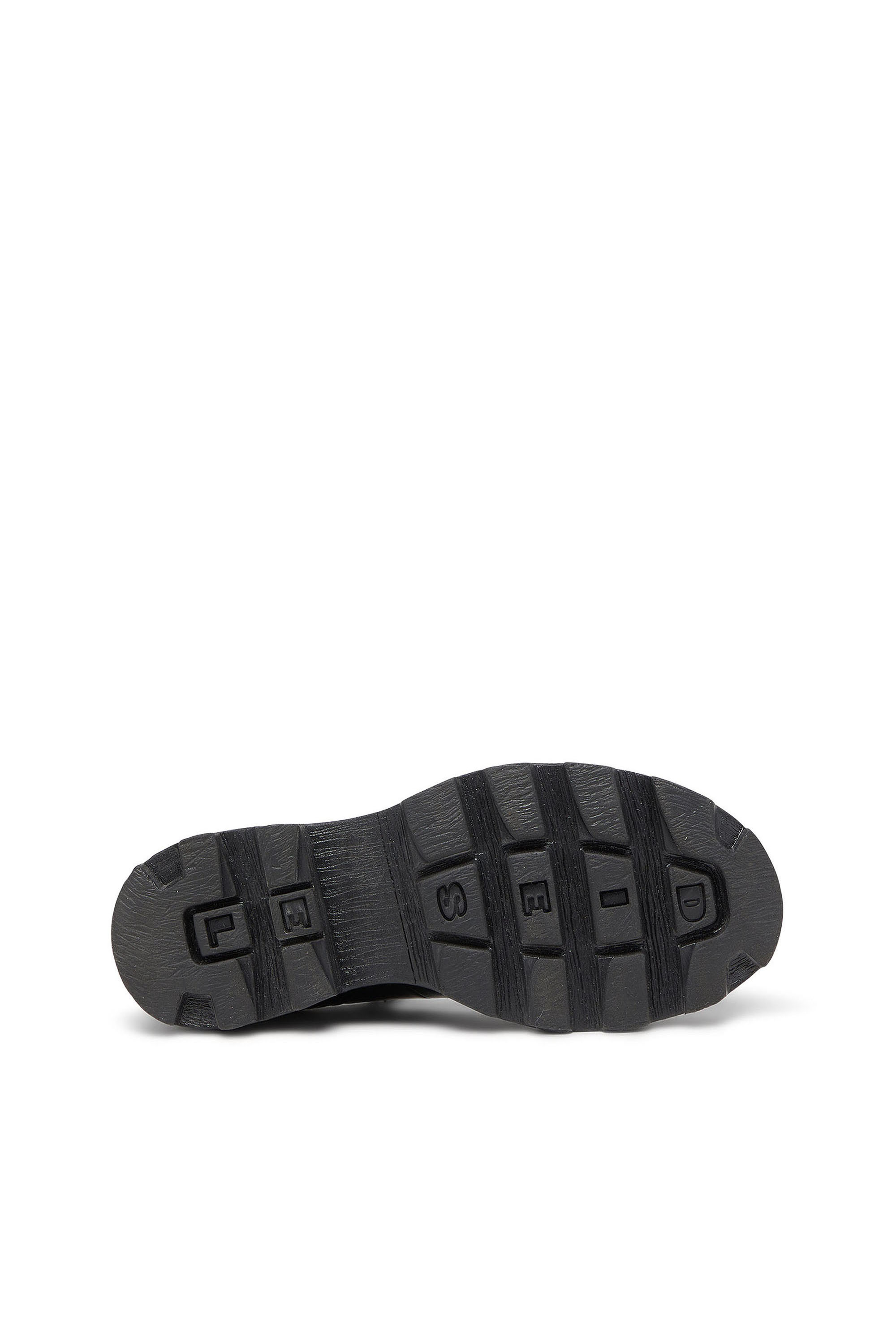Diesel - D-HAMMER MARY JANE, D-Hammer - Merceditas con suela dentada en charol Mujer in Negro - 4