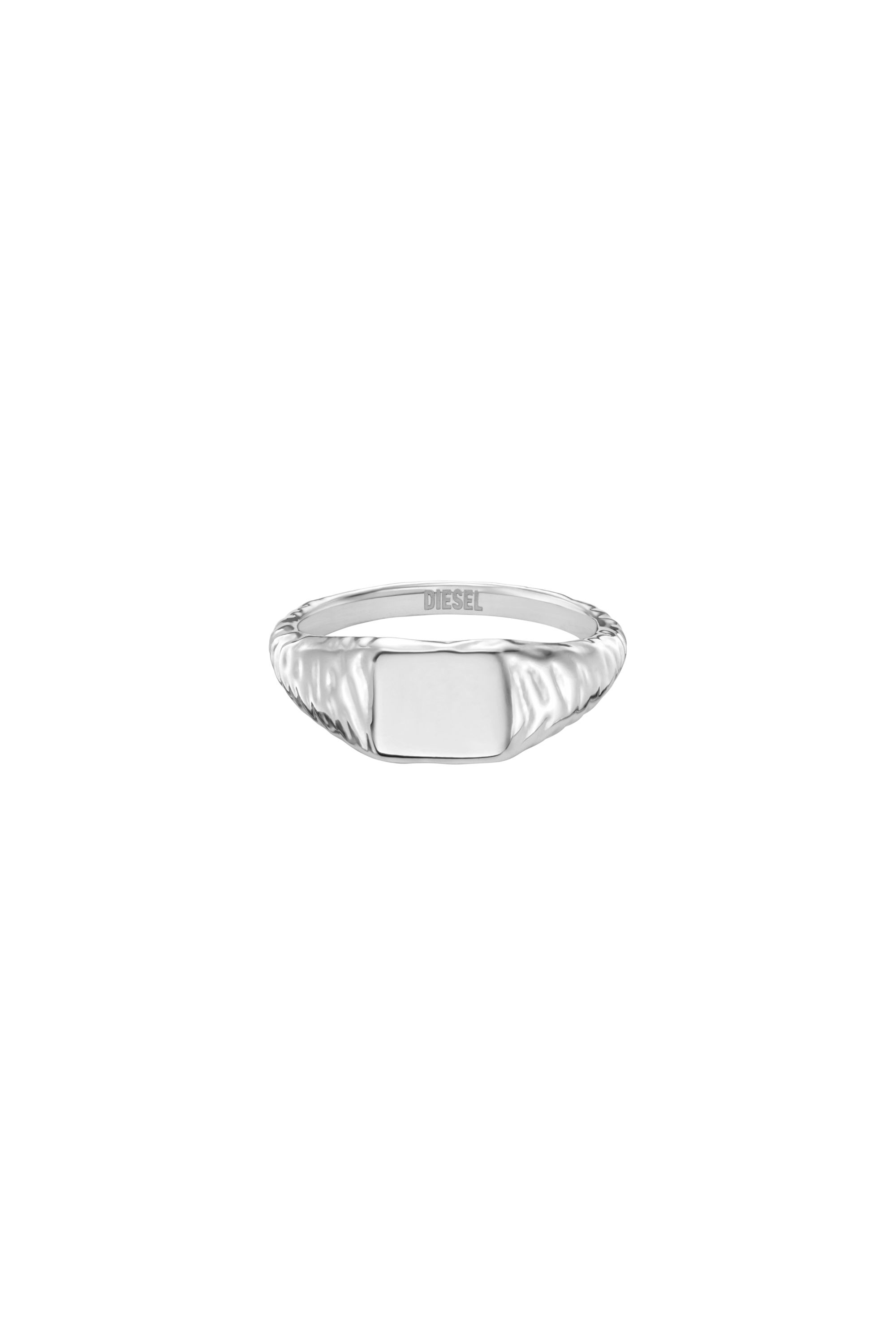 Diesel - DX1731040, Anillo sello de acero inoxidable Unisex in Plateado - 2