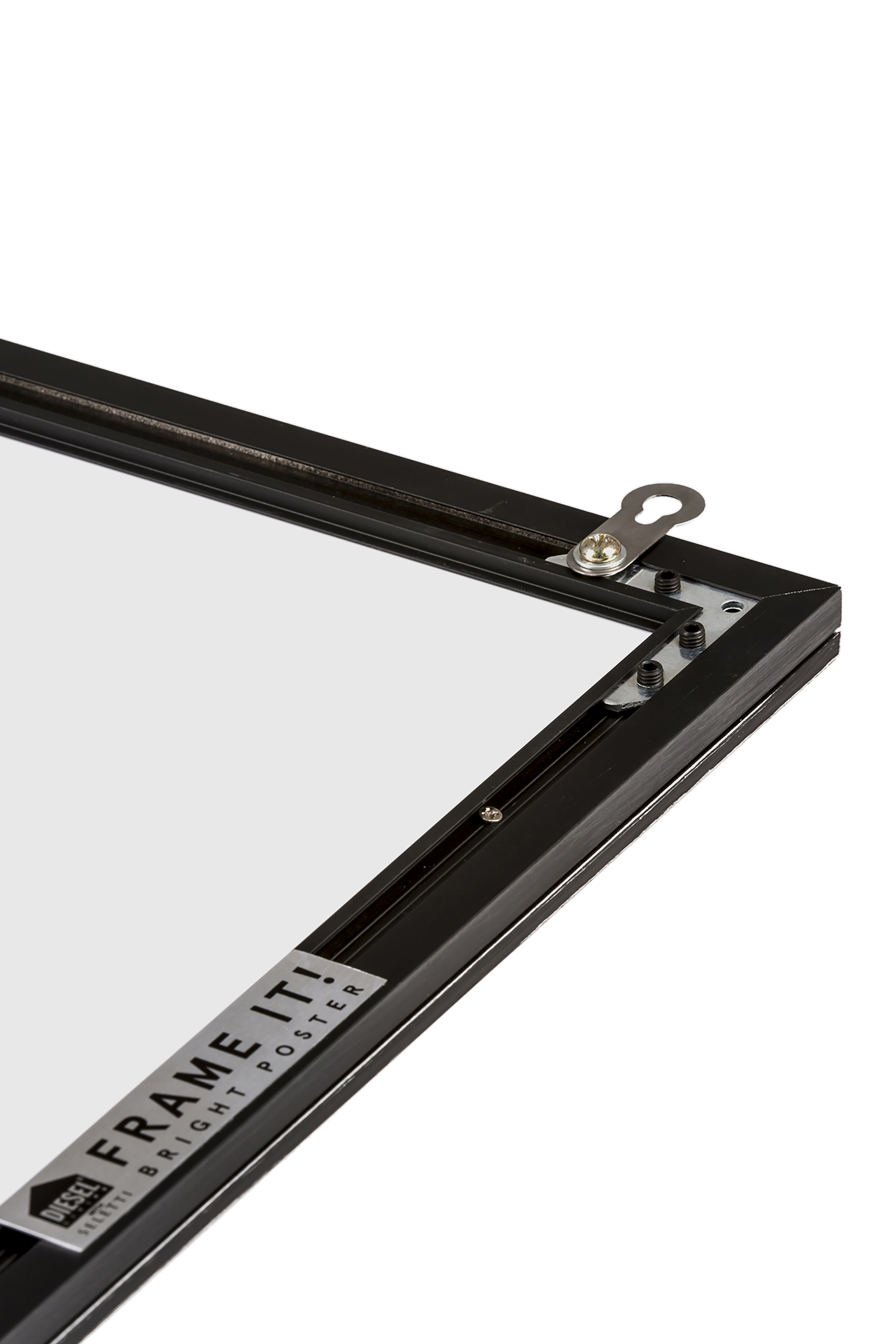 Diesel - 11001 FRAME IT!, Marco mediano con retroiluminación led Unisex in Plateado - 3