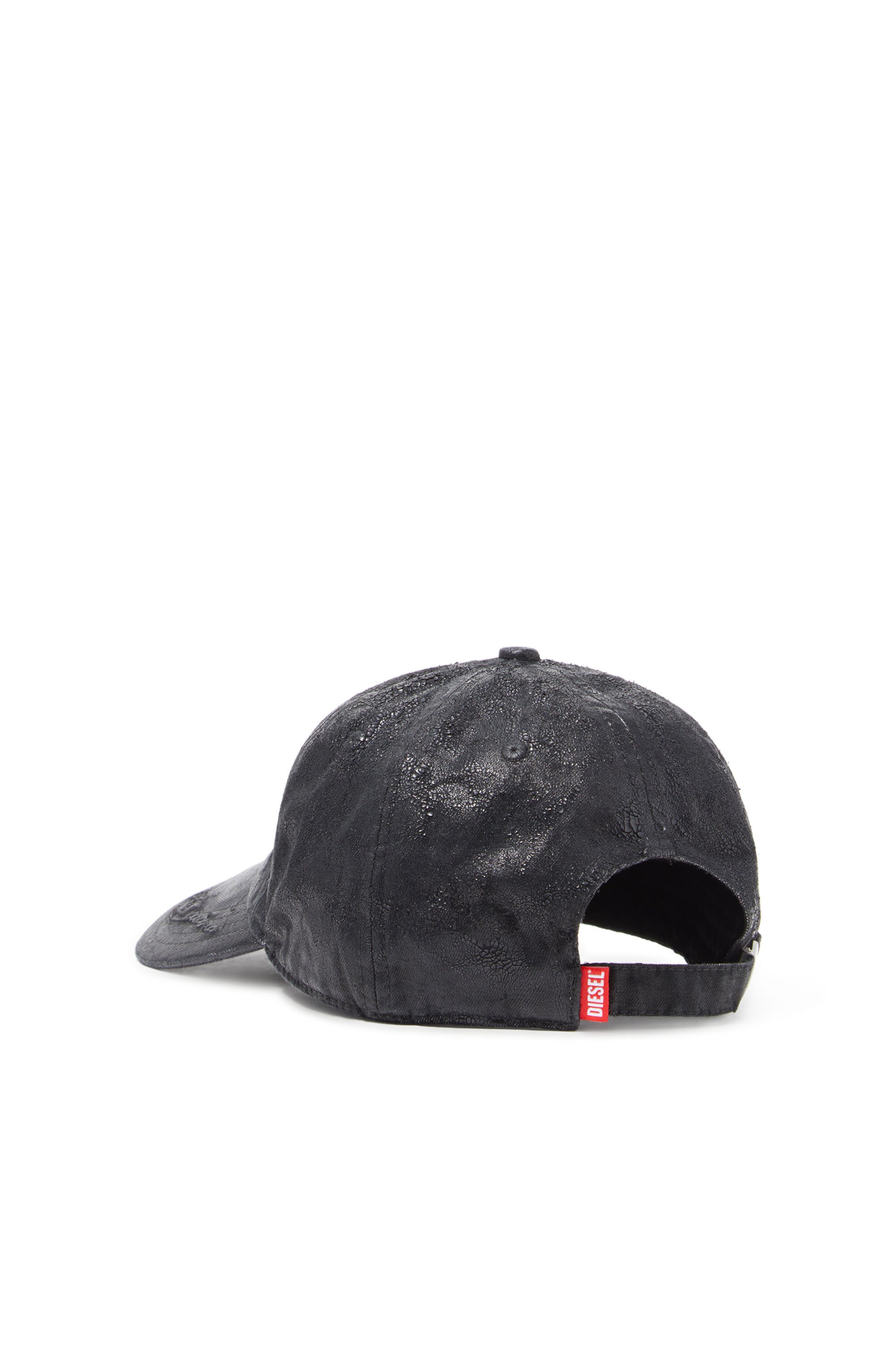 Diesel - C-CAP-CTD-DD, Gorra de béisbol en denim recubierto Unisex in Negro - 2