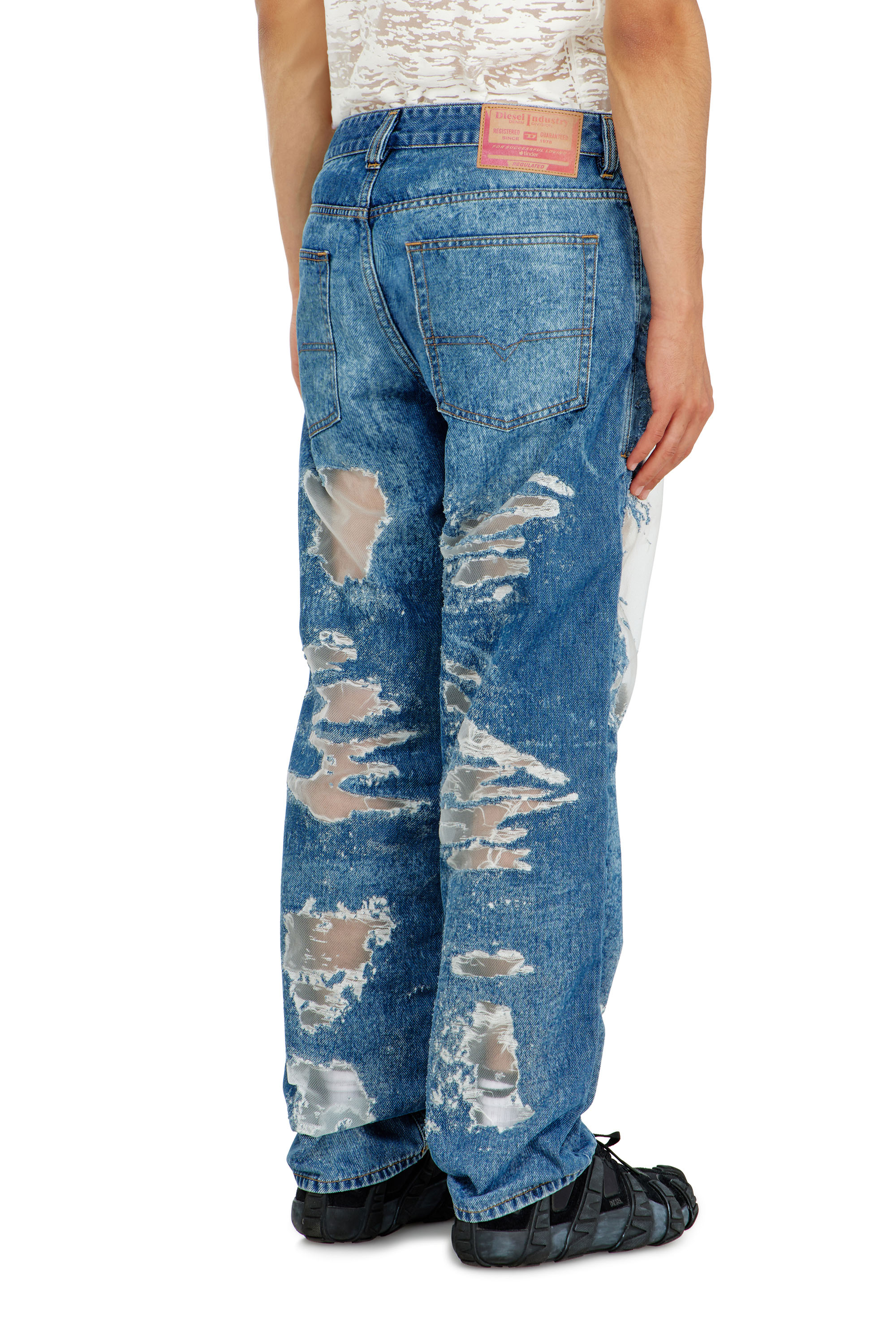 Diesel - Regular Jeans 2024 D-Macs 068ZH Hombre, Azul medio - 3