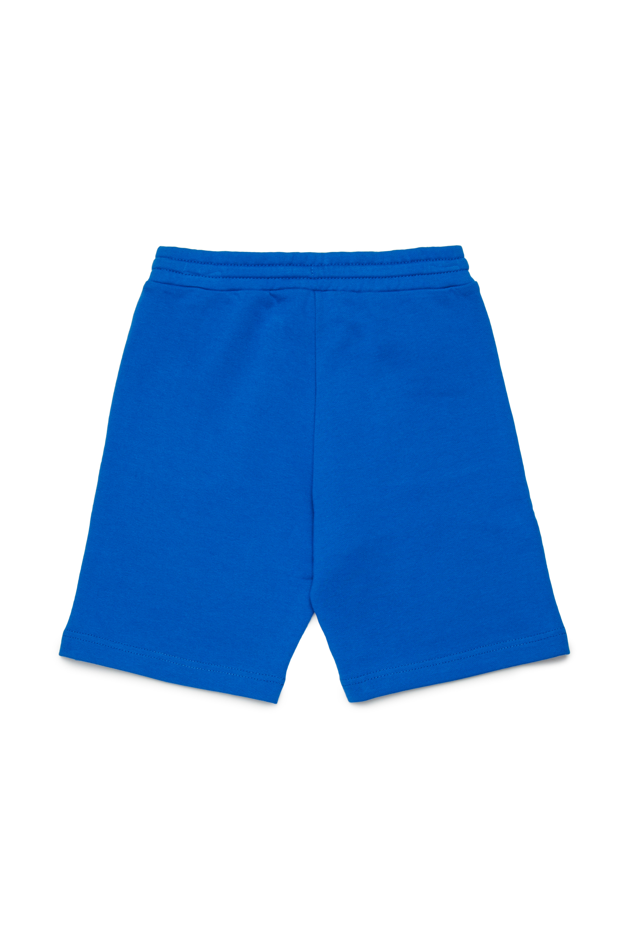 Diesel - PBASESHORT, Pantalones cortos deportivos con logotipo degradado Hombre in Azul marino - 2