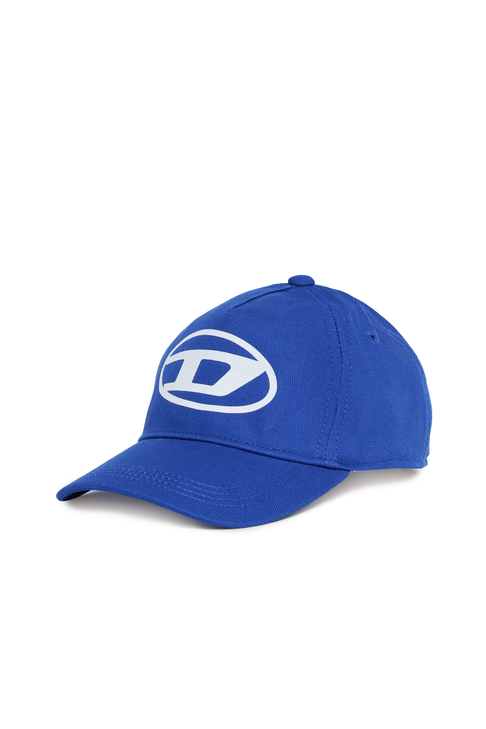 Diesel - FIMBOB, Unisex Gorra de béisbol con estampado Oval D in Azul marino - Image 1
