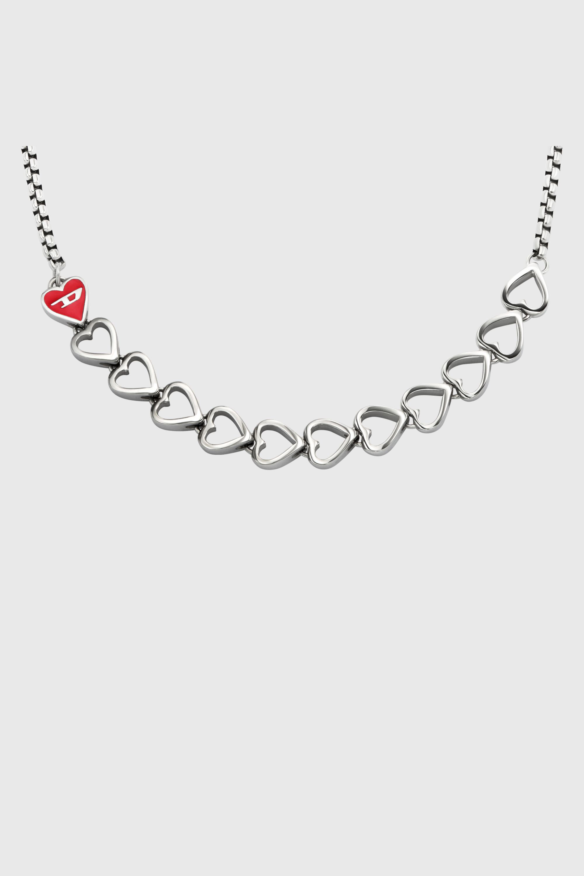 Diesel - DX166640 JEWELLERY, Unisex's Stainless Steel Chain Necklace in Silver - 2
