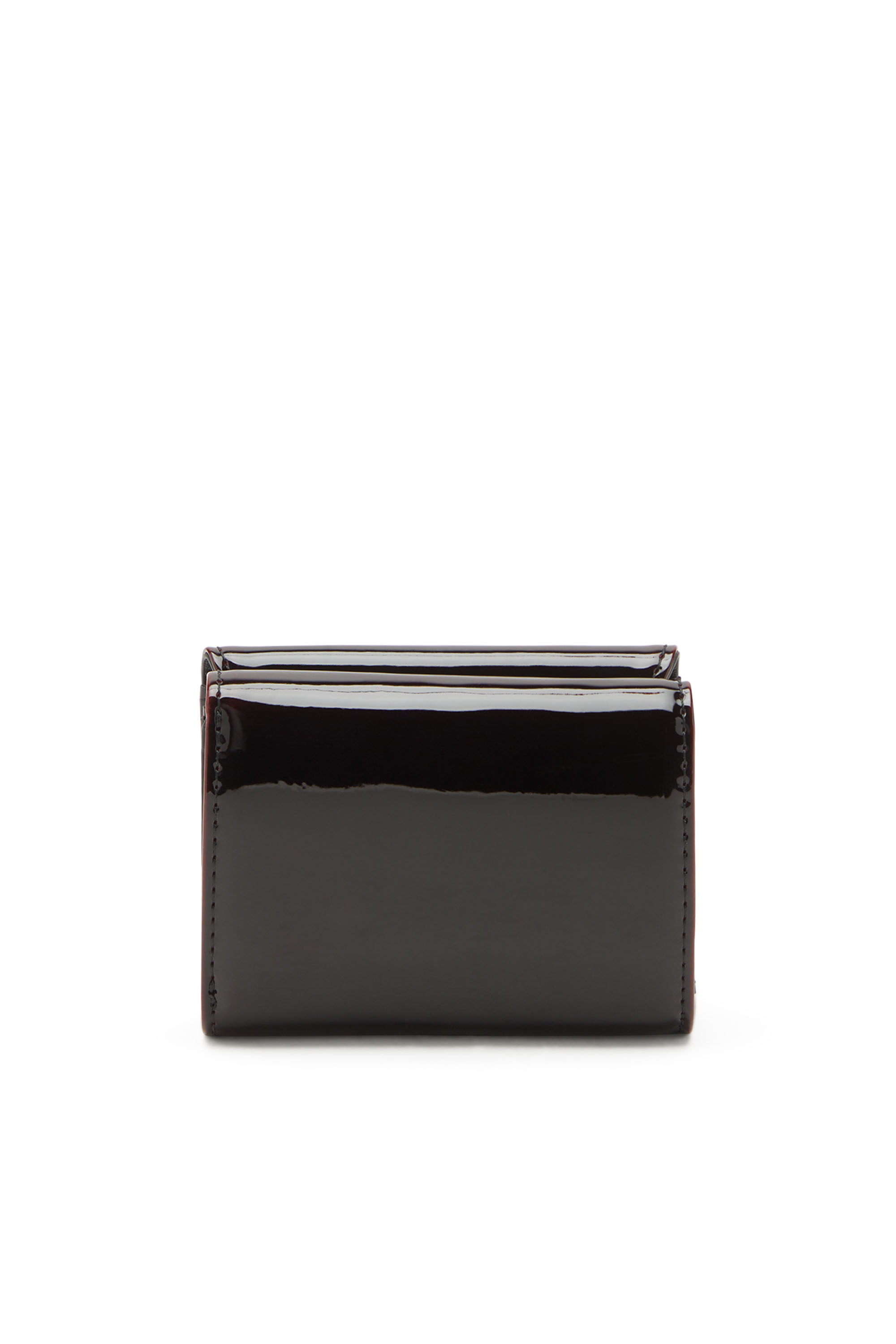 Diesel - 1DR  TRI FOLD COIN XS II, Cartera que se pliega en tres de poliuretano líquido Mujer in Rojo - 2