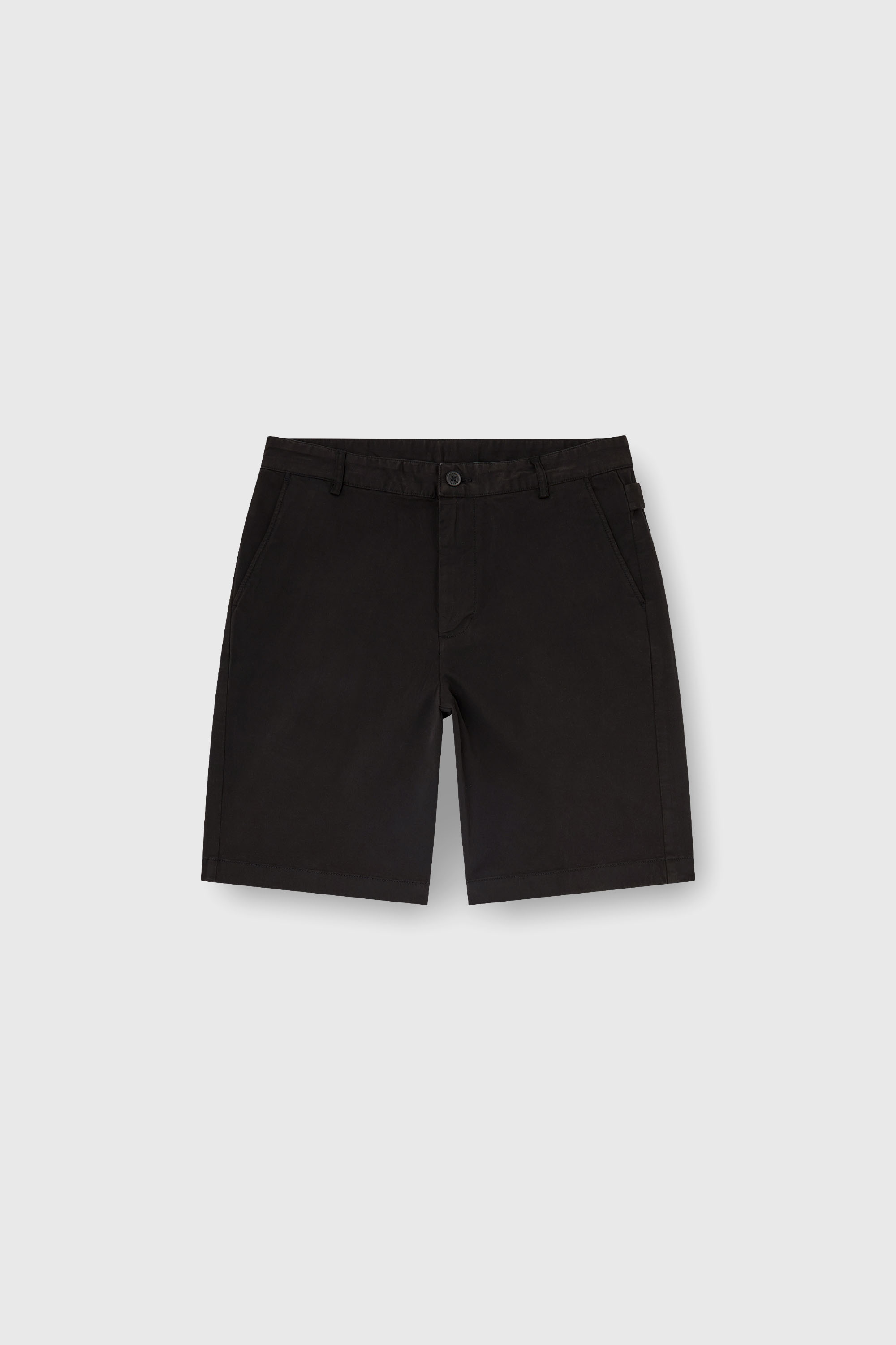 Diesel - P-LARS-SHORT-VIL-T92, Pantal&oacute;n corto de algod&oacute;n con logotipo Oval D tono sobre tono Hombre in Negro - 2