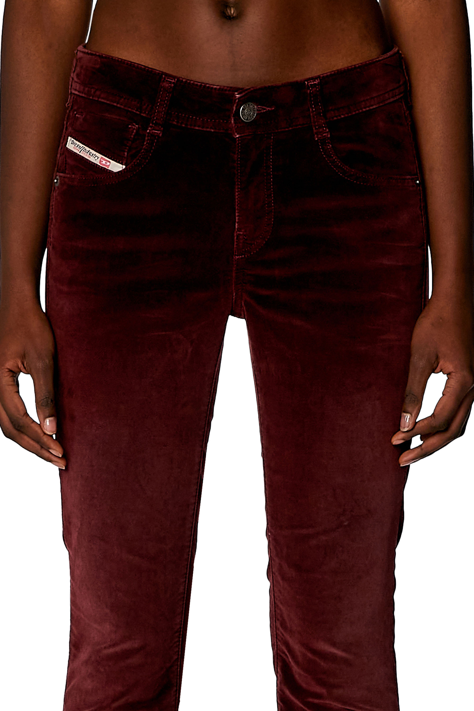 Diesel - Bootcut and Flare Jeans 1969 D-Ebbey 003HL, Rojo - Image 4