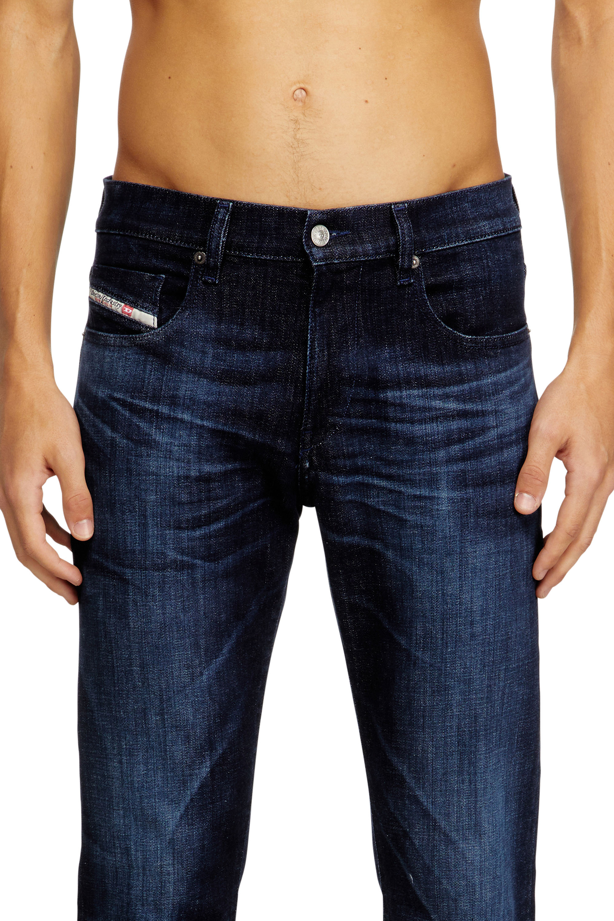 Slim Jeans 2019 D-Strukt 0ADBL, Azul Oscuro Diesel - Slim Jeans 2019 D-Strukt 0ADBL Hombre, Azul Oscuro - 5