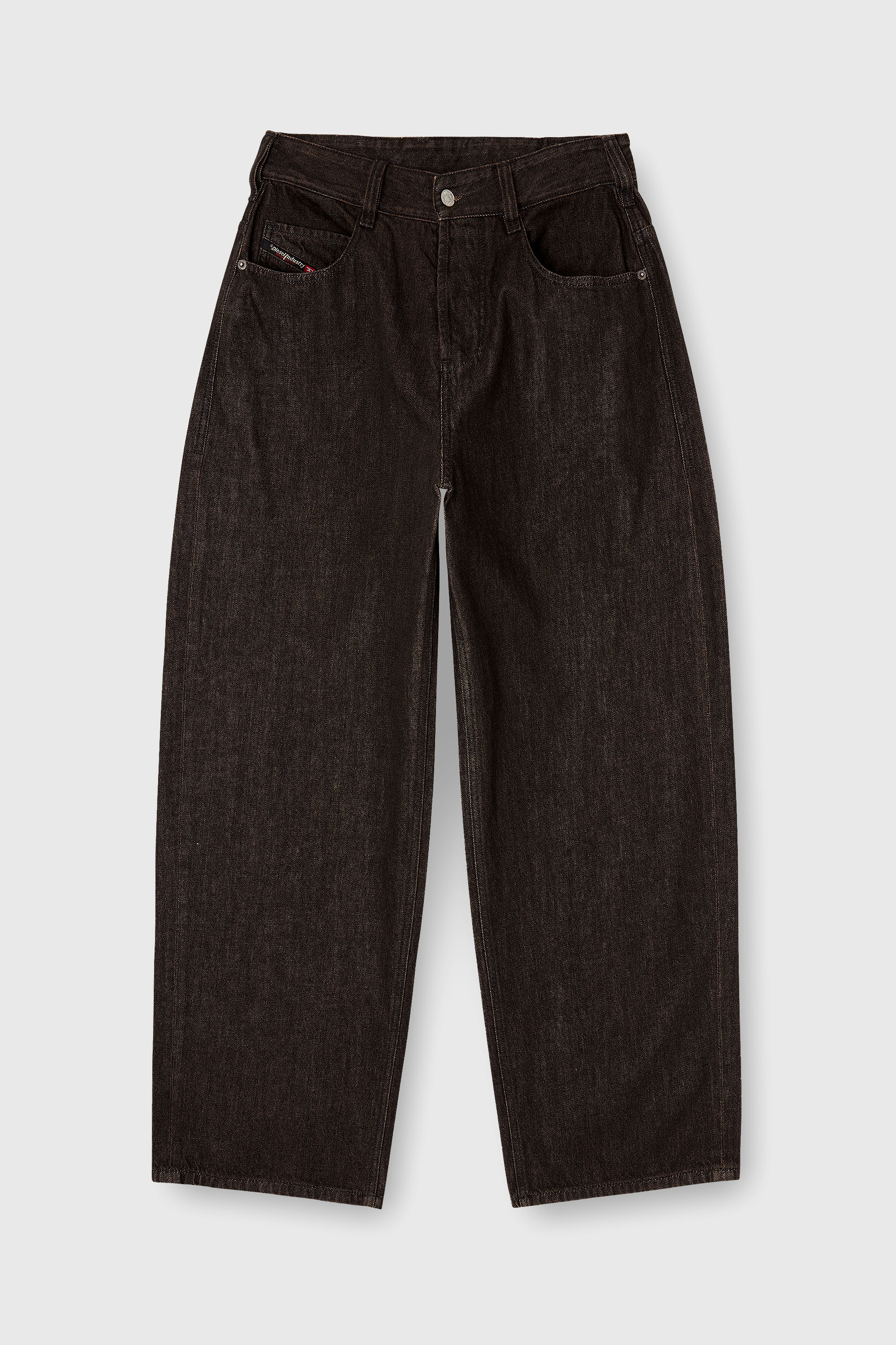 Diesel - Relaxed Jeans 1997 D-Enim-M 09N25 Unisex, Negro/Gris oscuro - 6