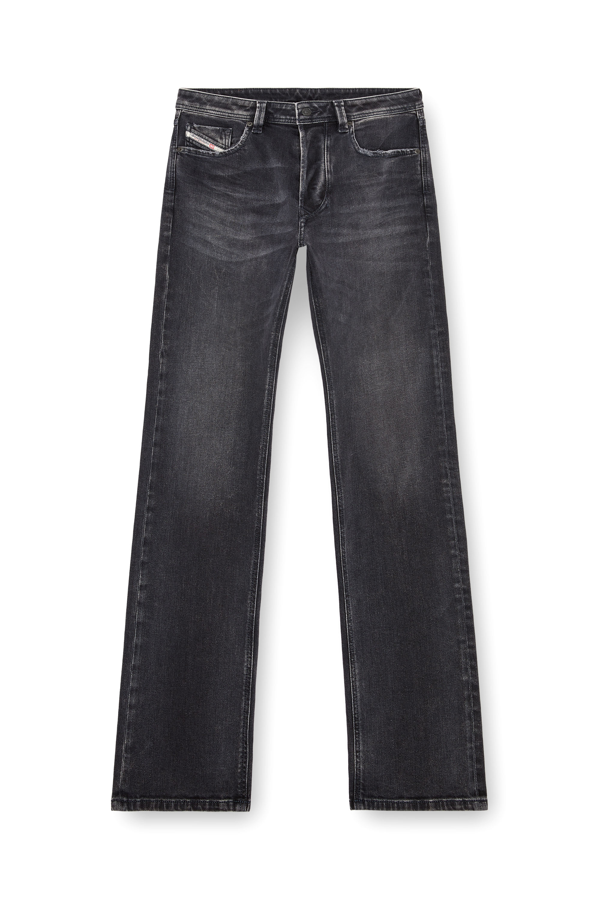 Diesel - Regular Jeans 1985 Larkee 09K51 Hombre, Negro/Gris oscuro - 3