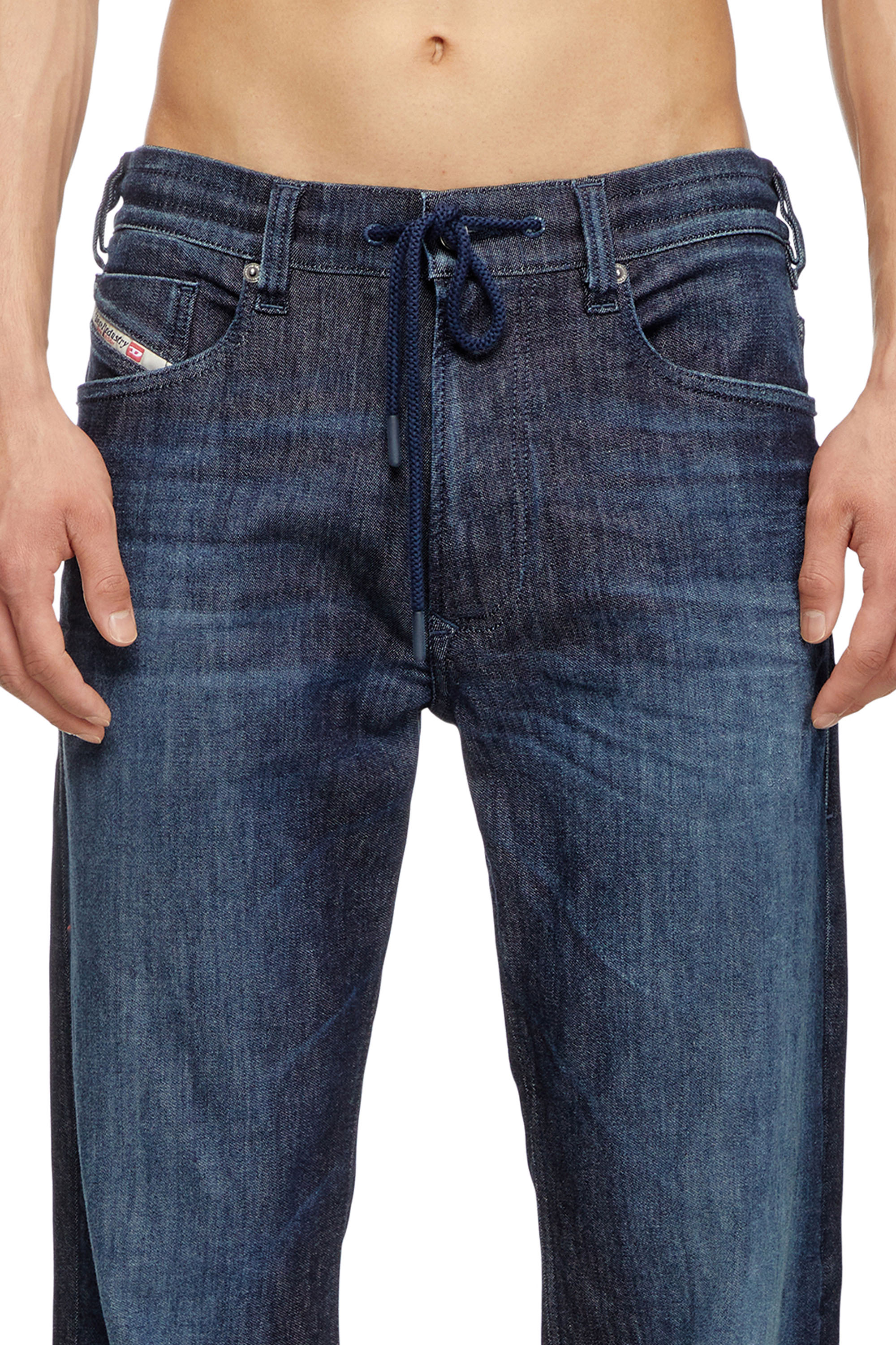 Diesel - Relaxed 2080 D-Reel Joggjeans® 09L11 Hombre, Azul Oscuro - 4