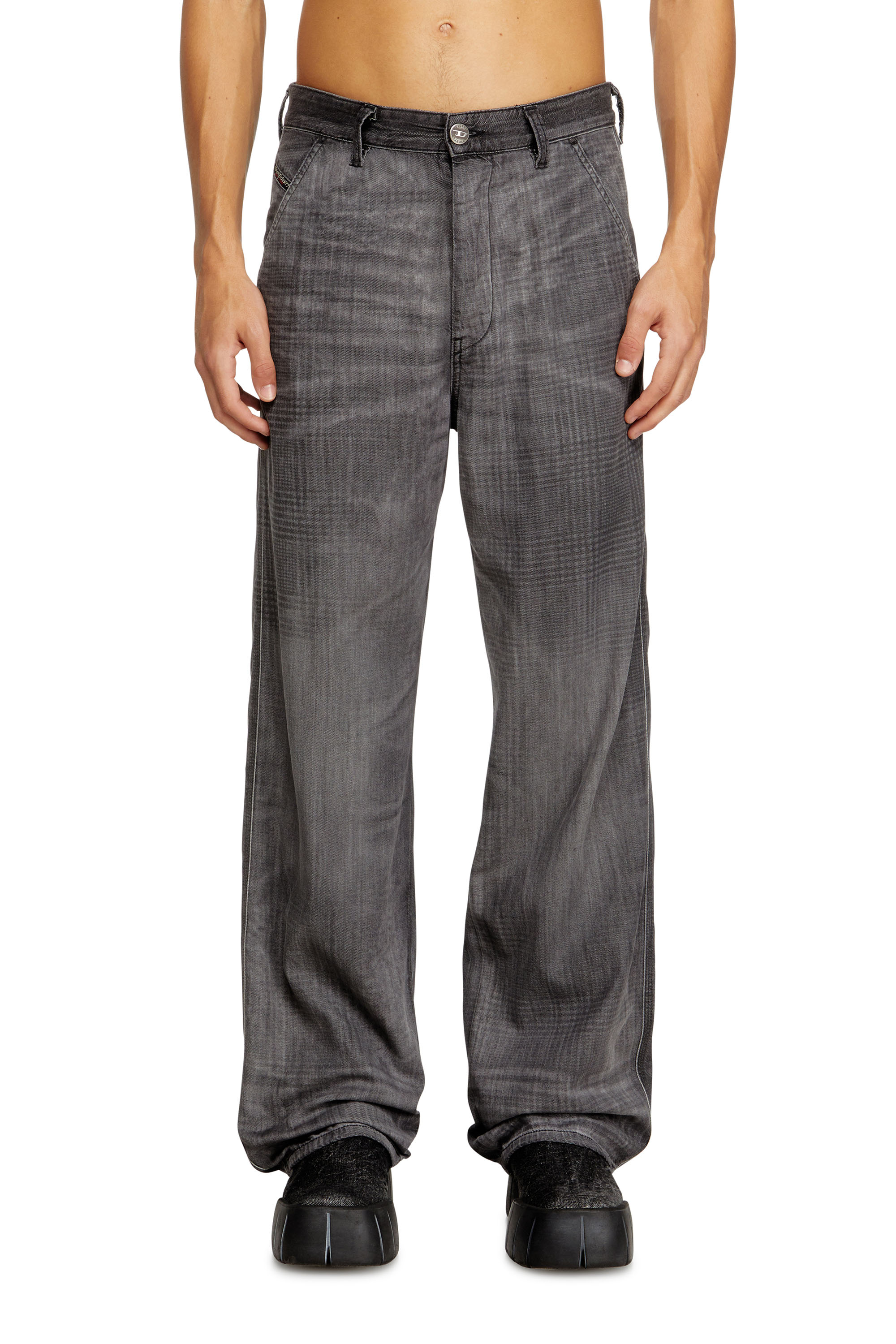 Diesel - Regular Jeans D-Phant-chino 068UJ Unisex, Gris - 1