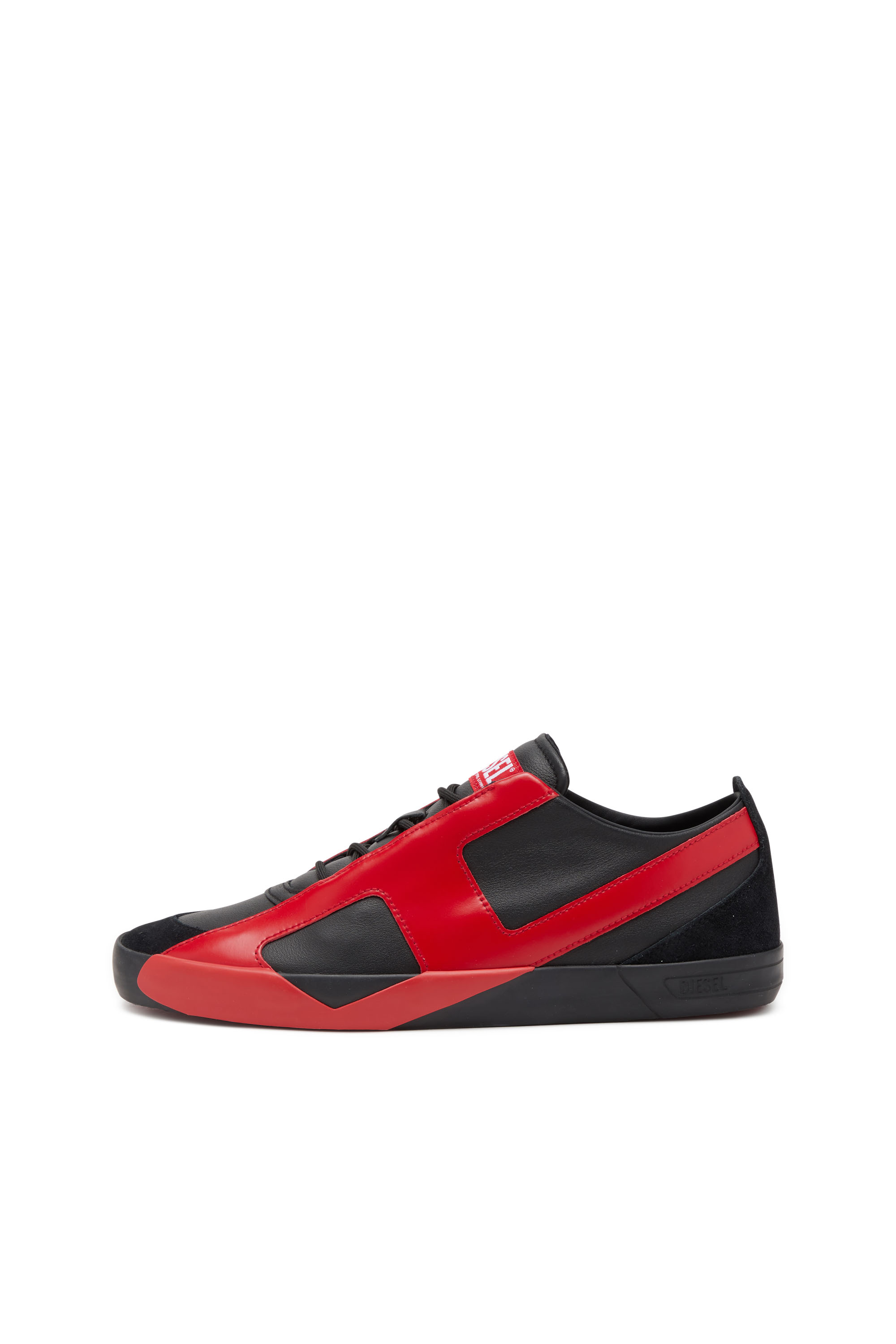 Diesel - S-SLANTE-D LOW, S-Slante-D-Deportivas de ante y cuero con logotipo D Hombre in Multicolor - 3