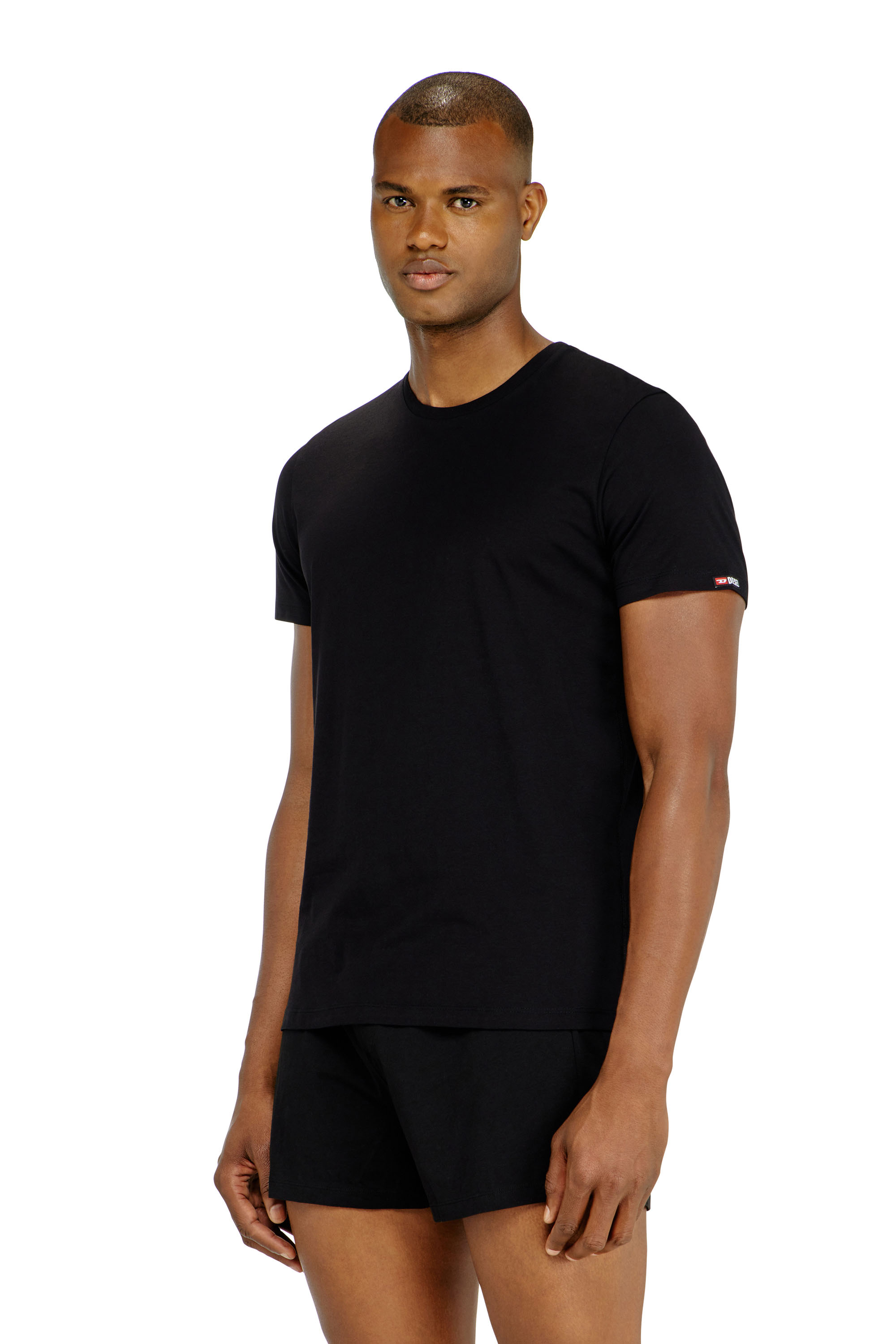 Diesel - RANDAL-D-CORE-3PACK, Pack de 3 camisetas de algod&oacute;n Hombre in Negro - 3