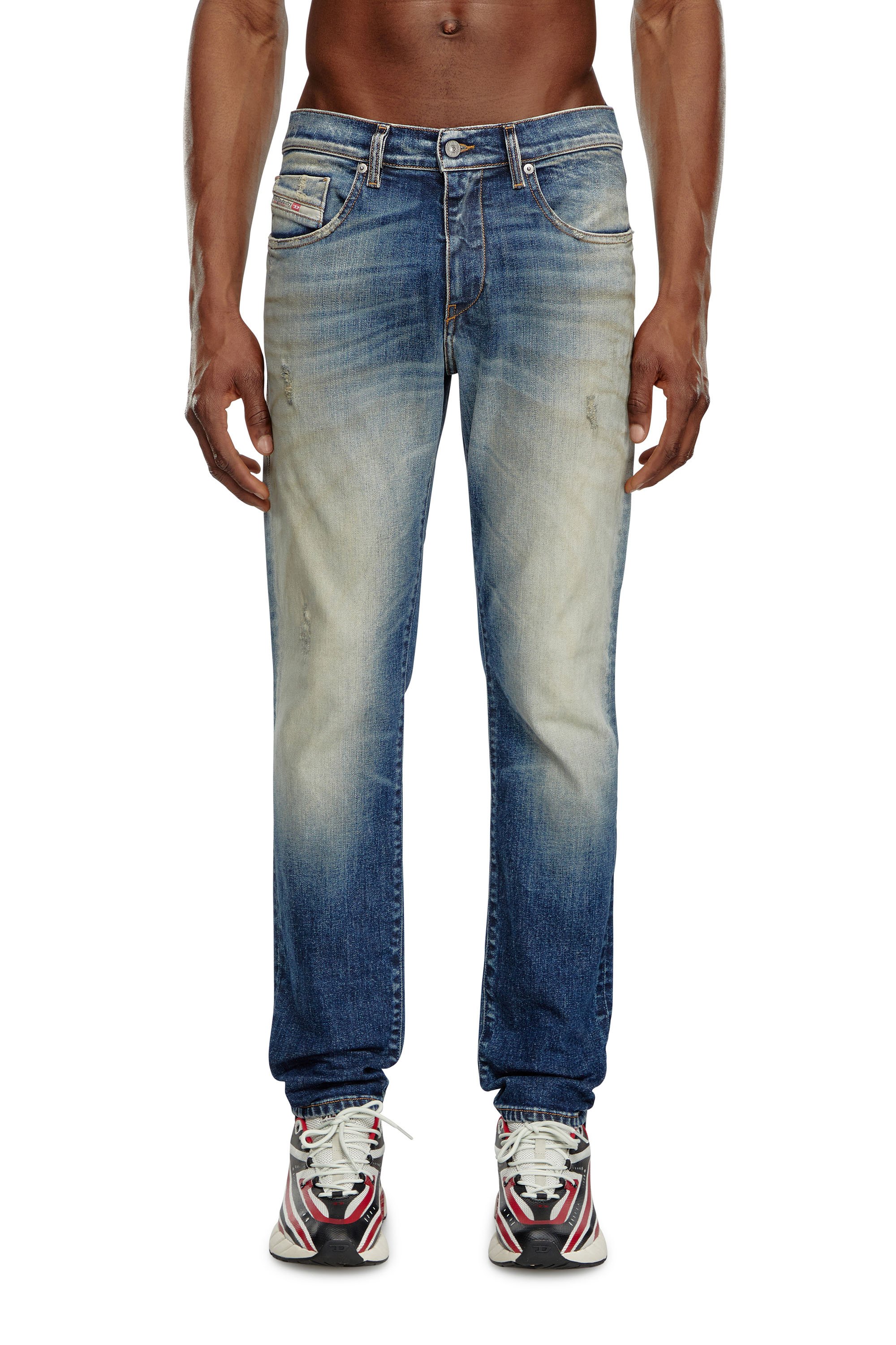 Diesel - Slim Jeans 2019 D-Strukt 09J64 Hombre, Azul Oscuro - 1