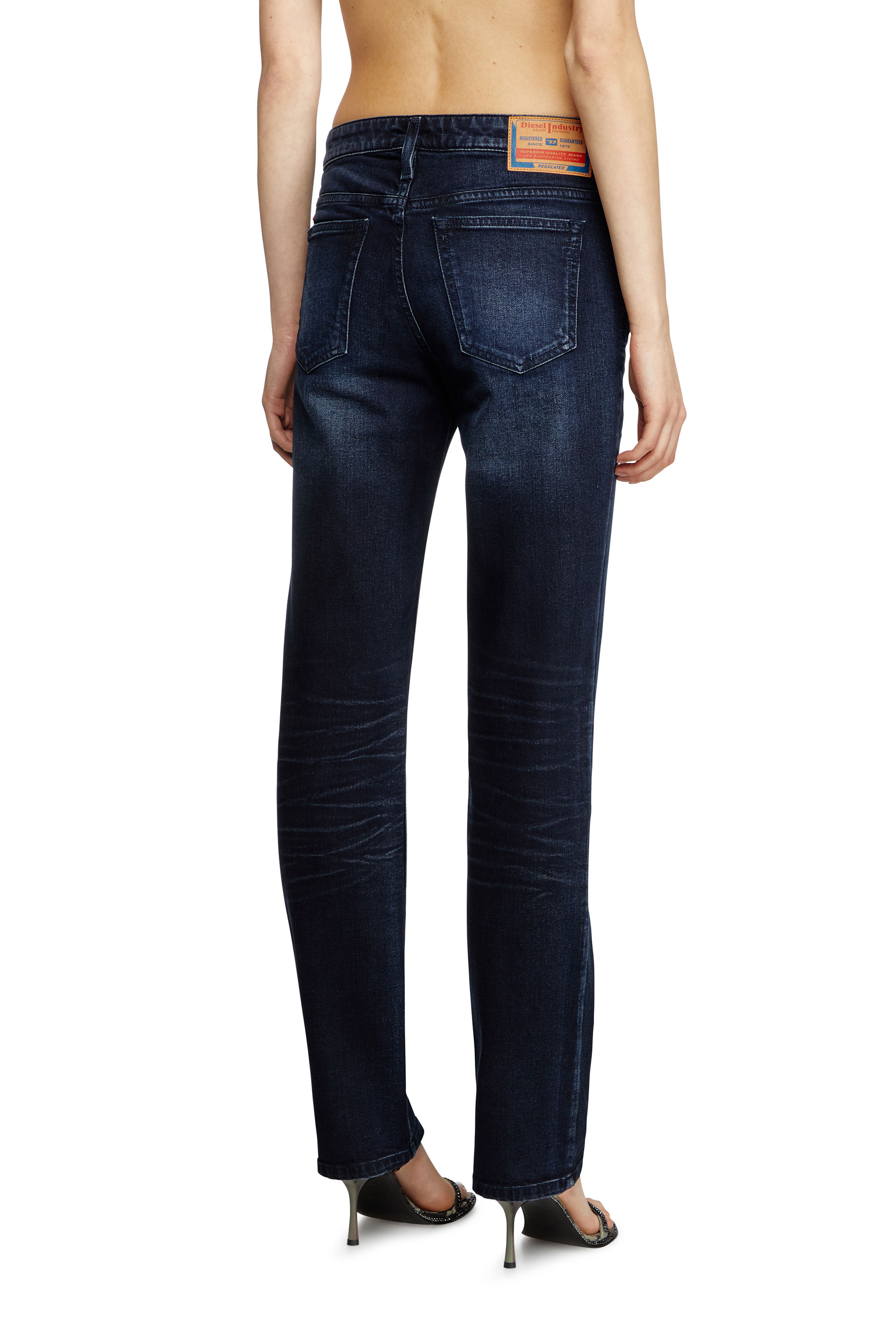 Diesel - Regular Jeans 1989 D-Mine 0BMBX Mujer, Azul Oscuro - 3