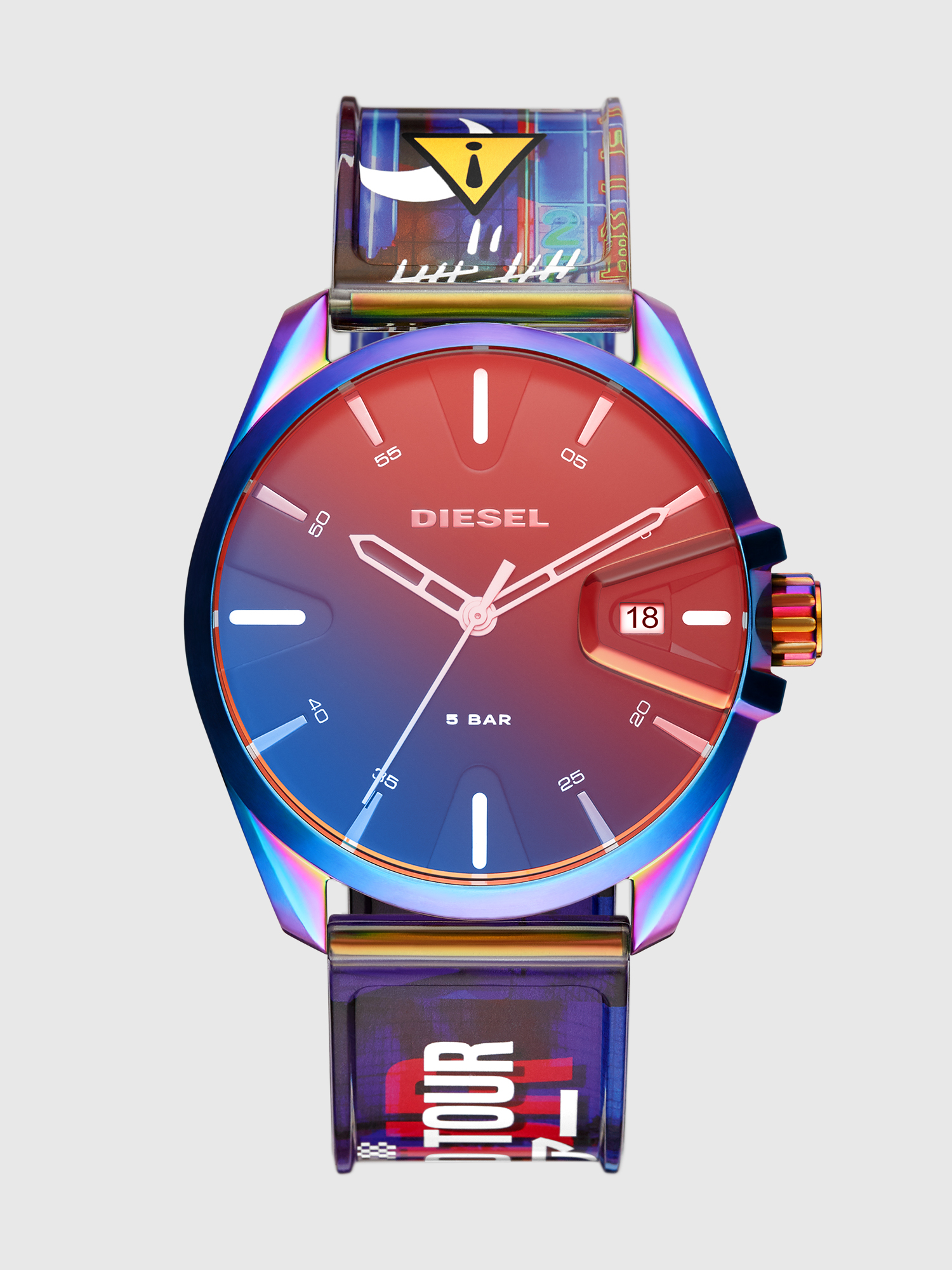Diesel - DZ1942, Reloj MS9 de tres manecillas Mad Dog Jones Unisex in Multicolor - 1