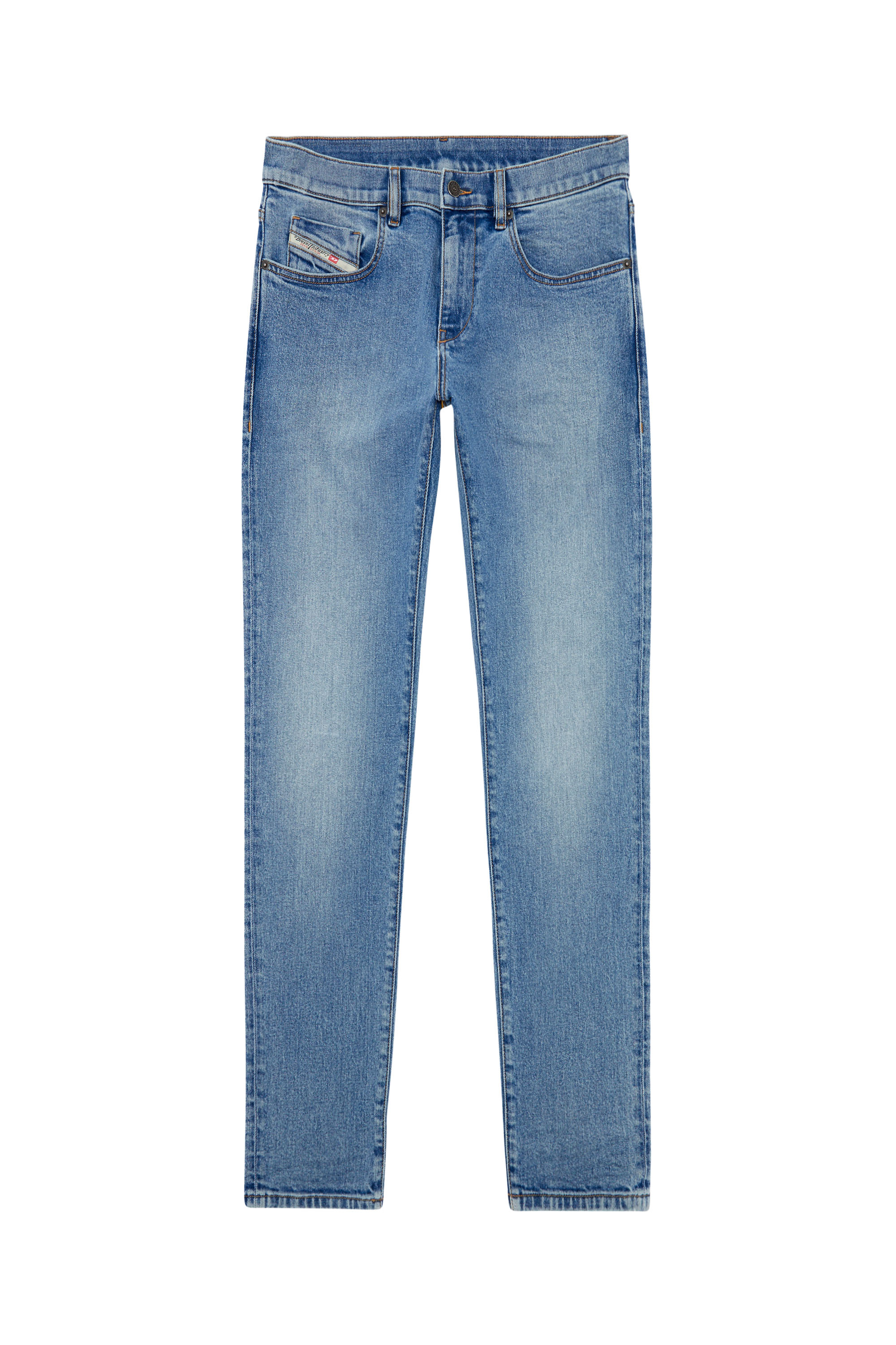 Diesel - Slim Jeans 2019 D-Strukt 0CLAF, Azul Claro - Image 5