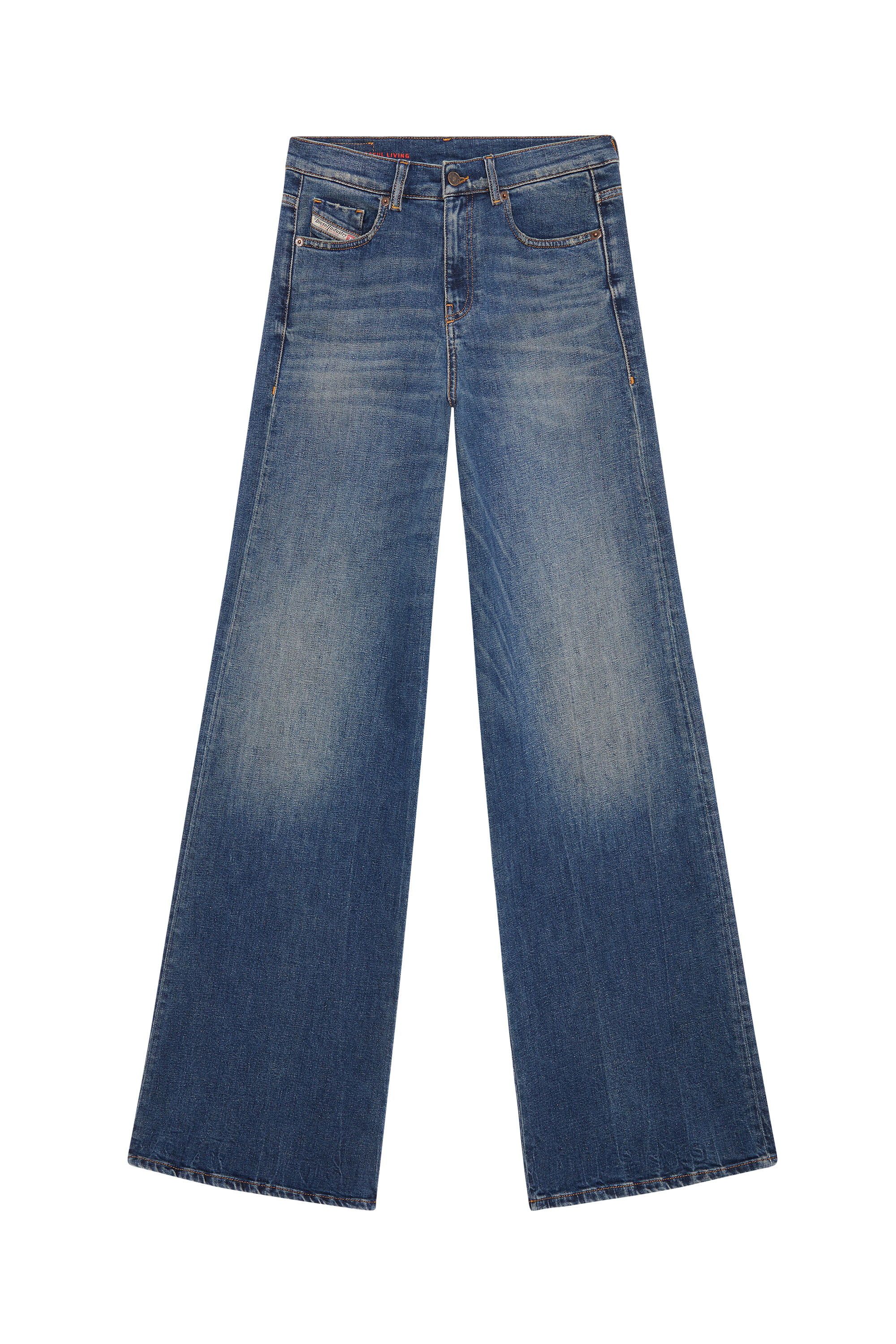 Diesel - Bootcut and Flare Jeans 1978 D-Akemi 09E66, Azul Oscuro - Image 1