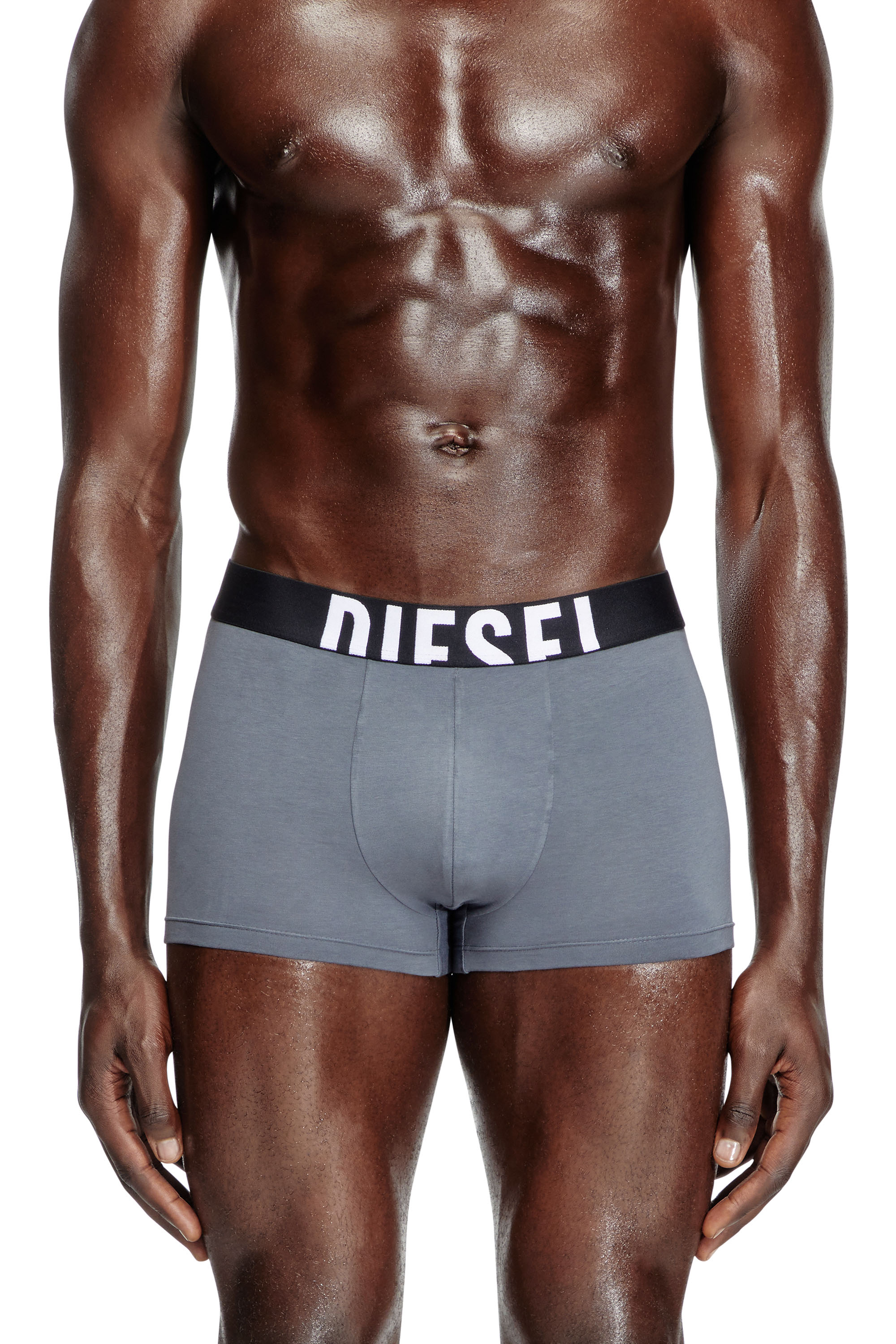 Diesel - DAMIEN-D-POP-3PACK-40, Paquete de tres bóxers ajustados de algodón elástico Hombre in Multicolor - 2