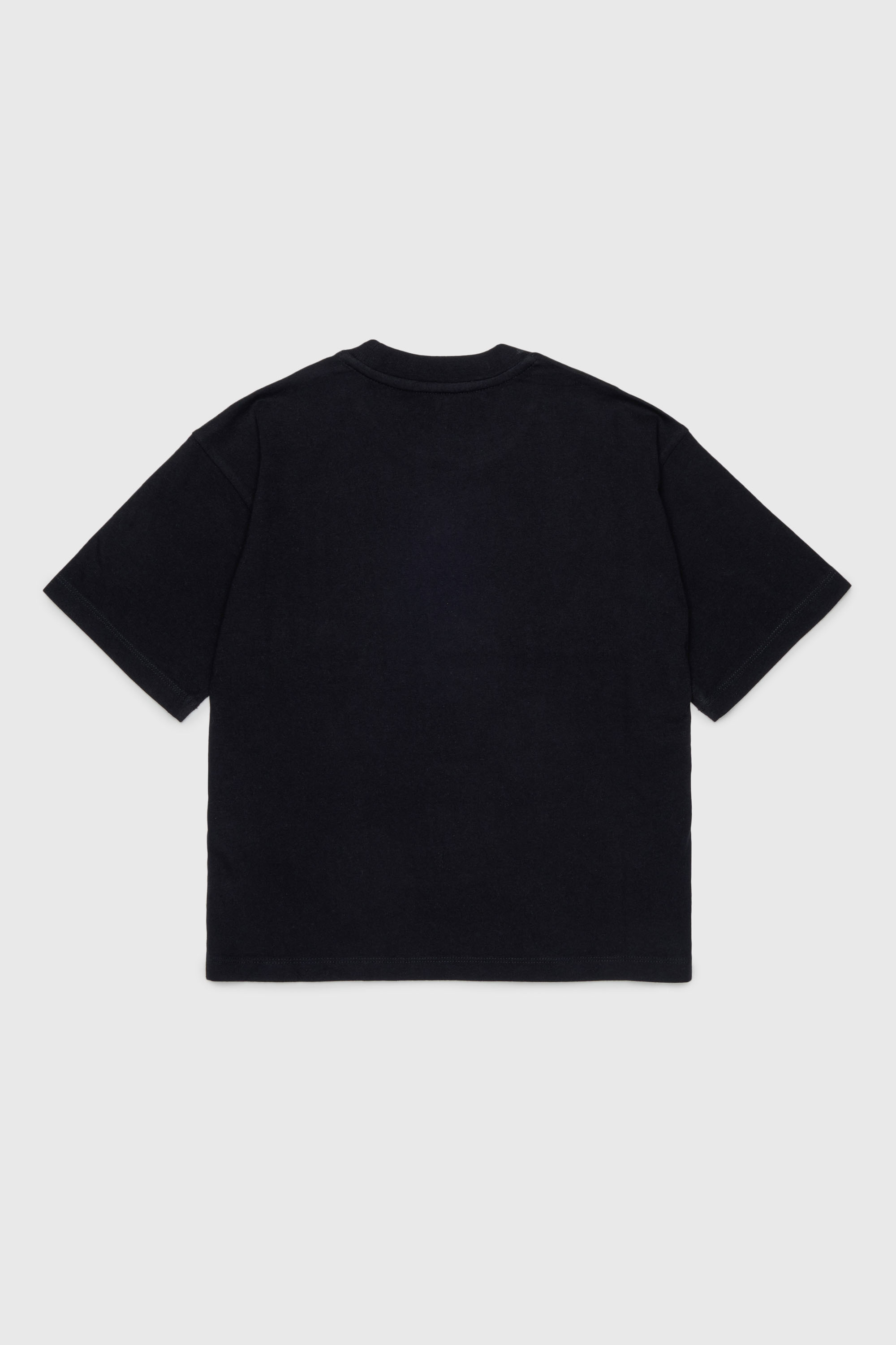 Diesel - TANORMYS2, Camiseta de algod&oacute;n con bordado tonal Oval D Mujer in Negro - 2