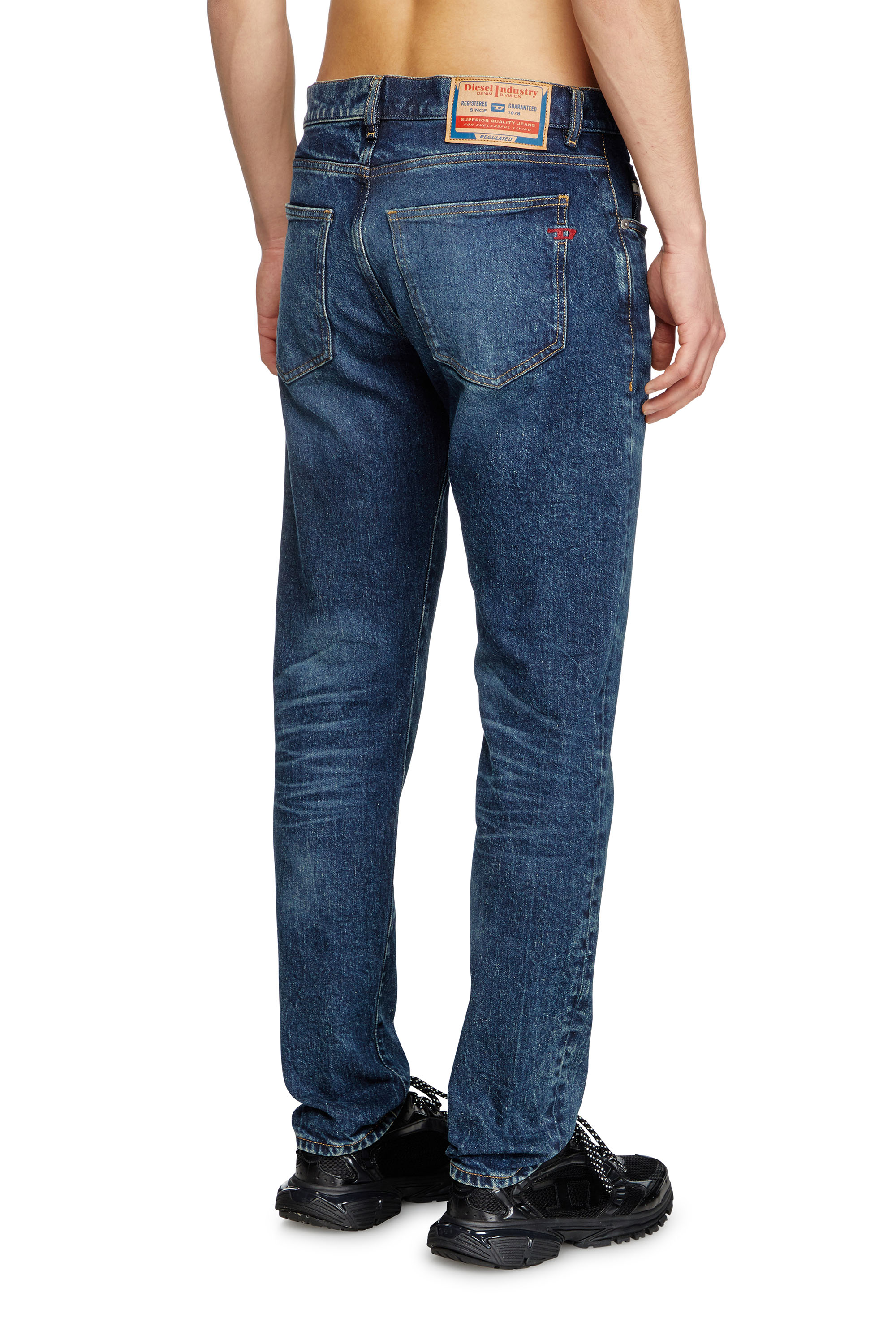 Diesel - Slim Jeans 2019 D-Strukt 007Y3 Hombre, Azul Oscuro - 4