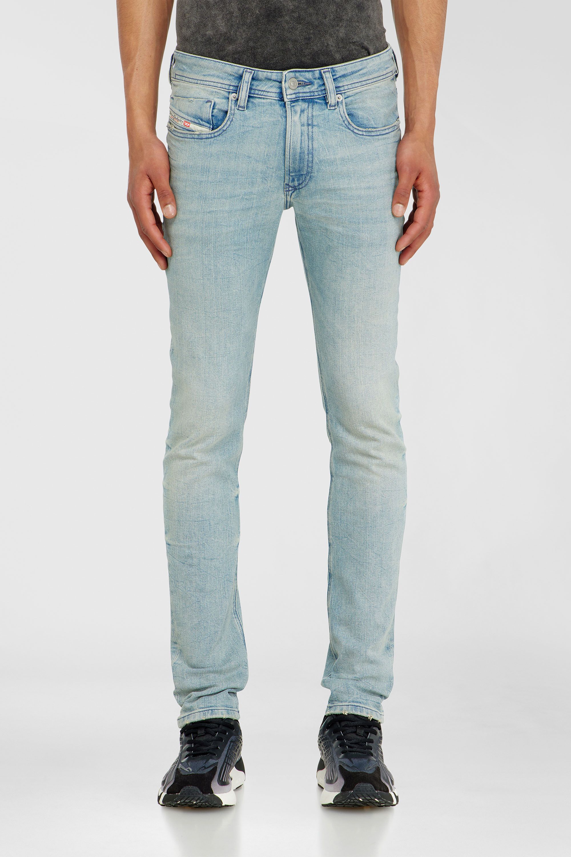 Diesel - Skinny Jeans 1979 Sleenker 0KBBF Hombre, Azul Claro - 1