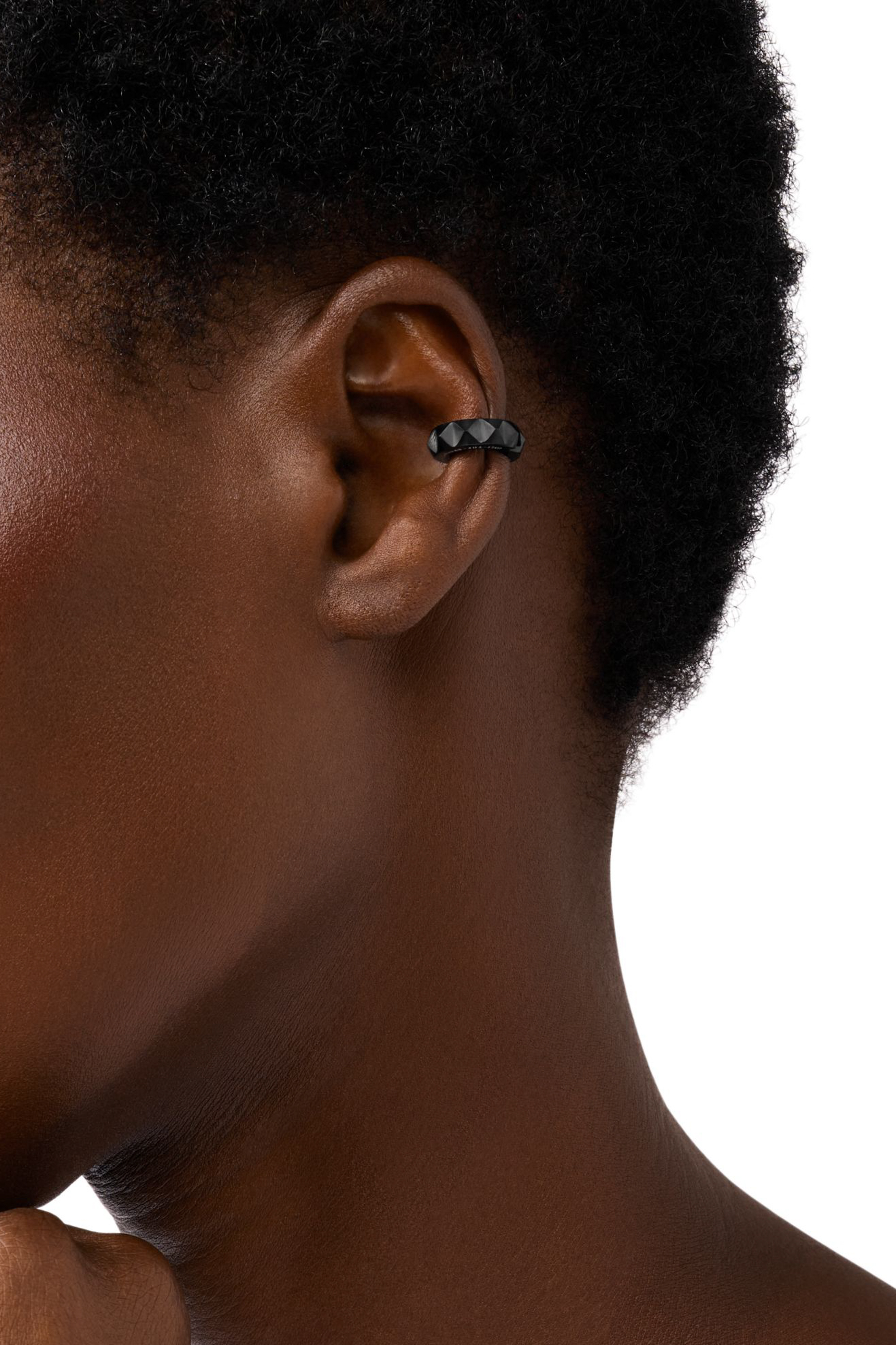 Diesel - DX1556001 JEWEL, Pendiente de acero inoxidable negro Unisex in Negro - 3