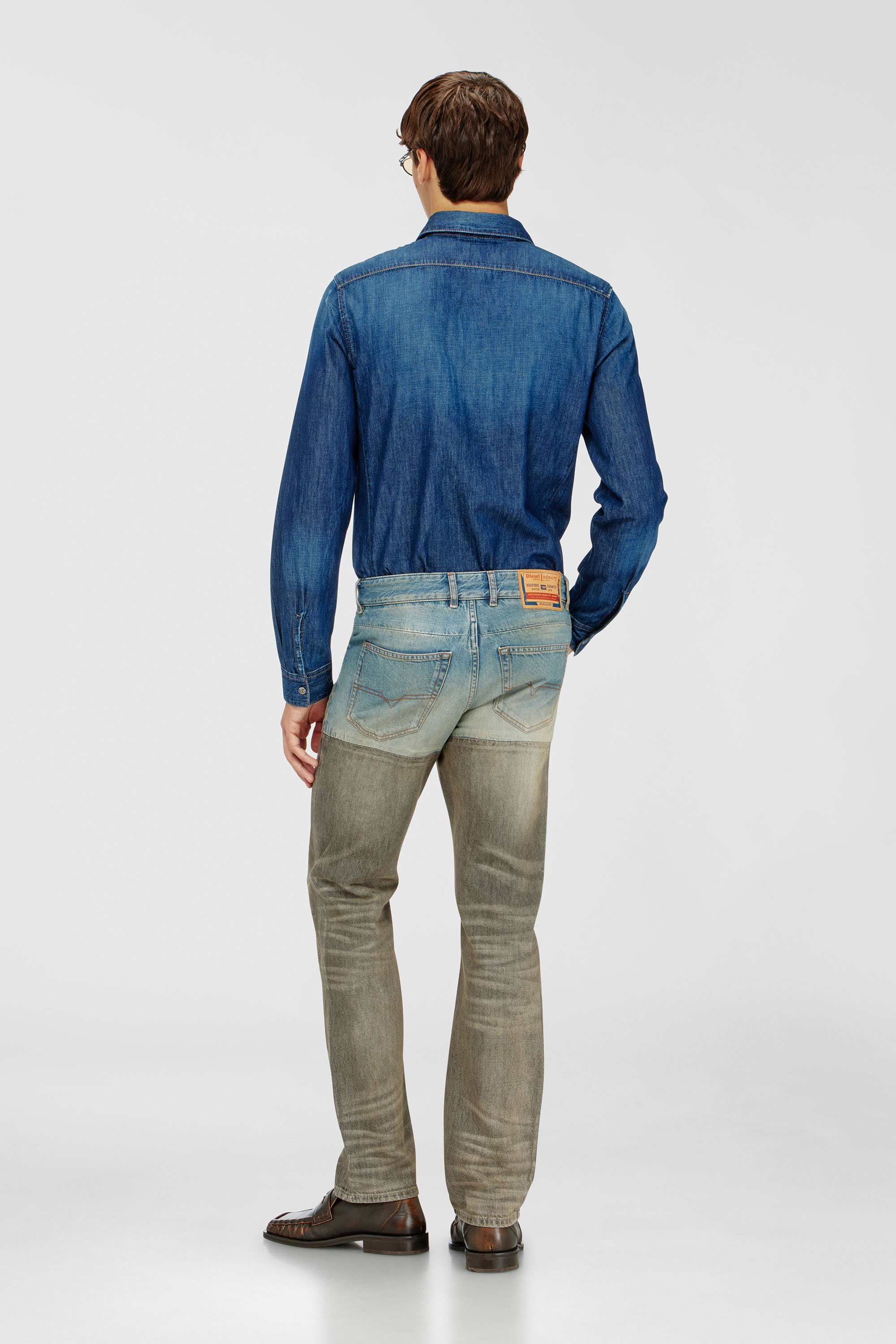 Diesel - Slim Jeans 1993 D-Vyl 0ADDX Hombre, Gris/Azul marino - 6