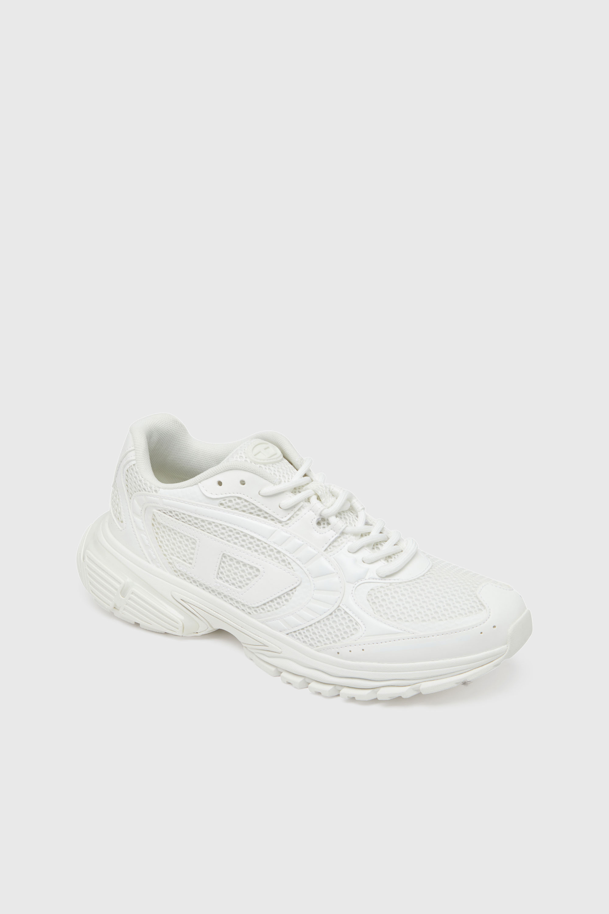 Diesel - S-PRO-V-DENSE LOW, S-Pro-V-Dense-Deportivas de malla con logotipo Oval D Hombre in Blanco - 6