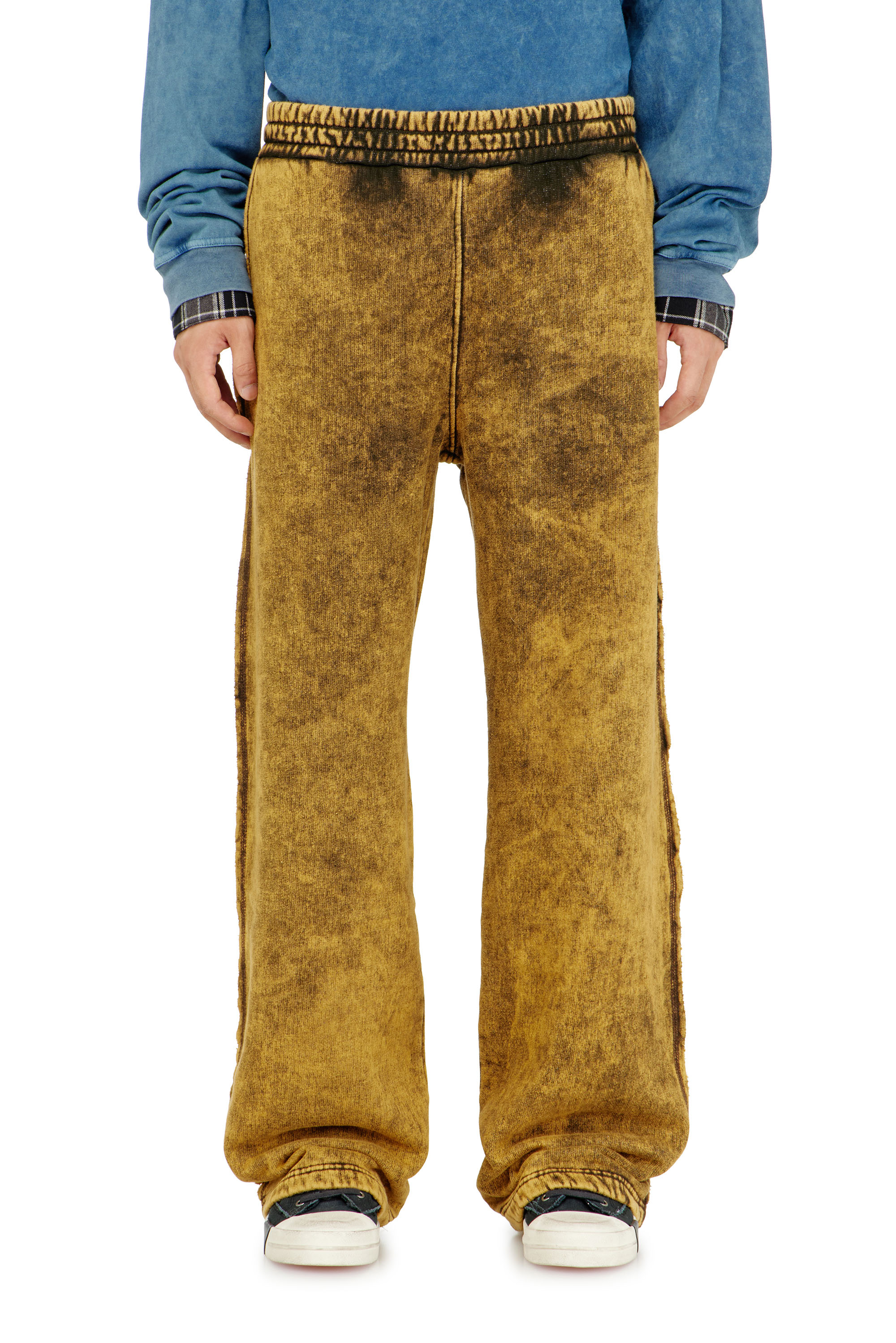 Diesel - P-MARTAINS-RAW, Pantal&oacute;n acid-wash con bordes sin rematar Hombre in ToBeDefined - 3