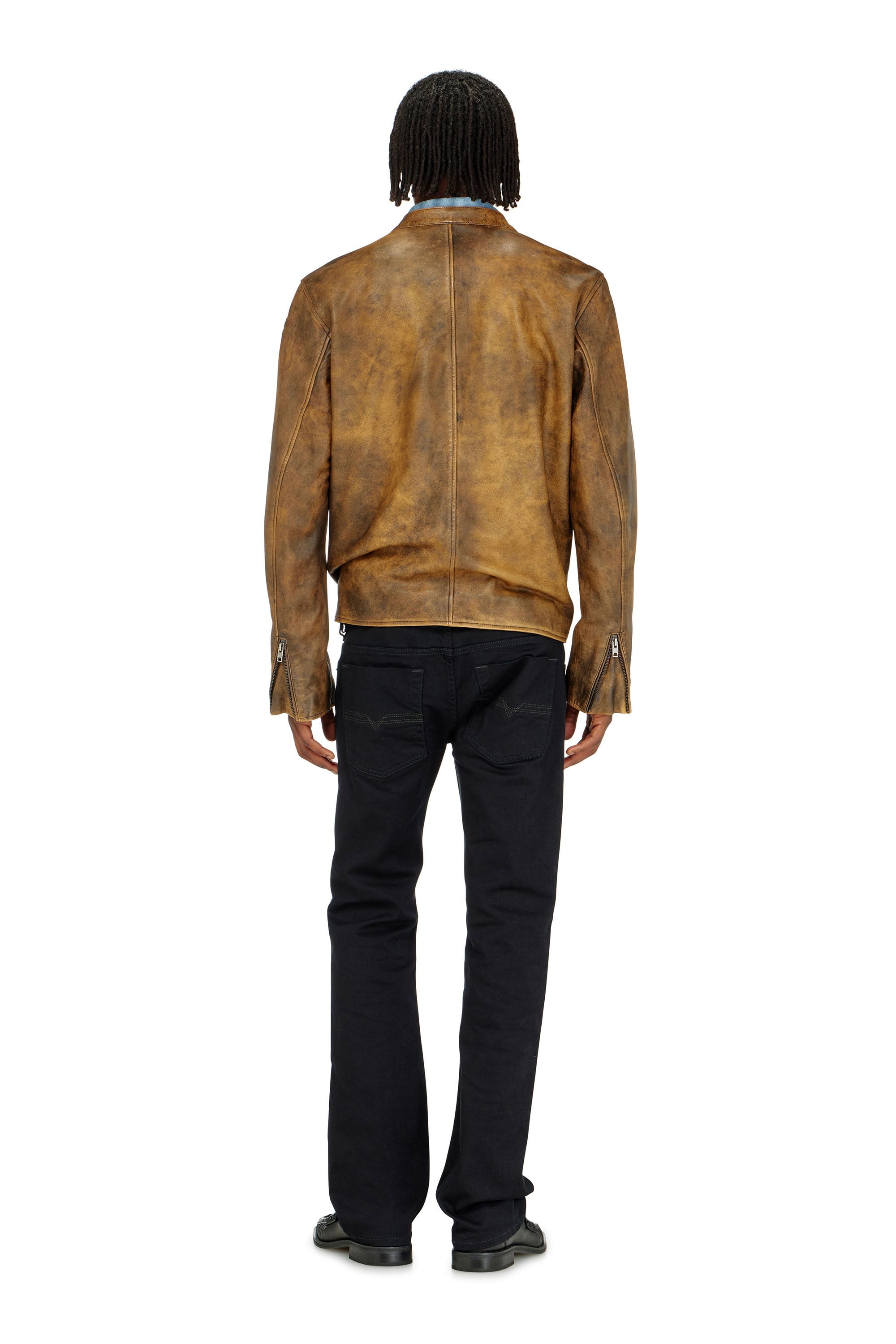 Diesel - Bootcut Jeans 2007 Zatiny 0688H Hombre, Negro/Gris oscuro - 3
