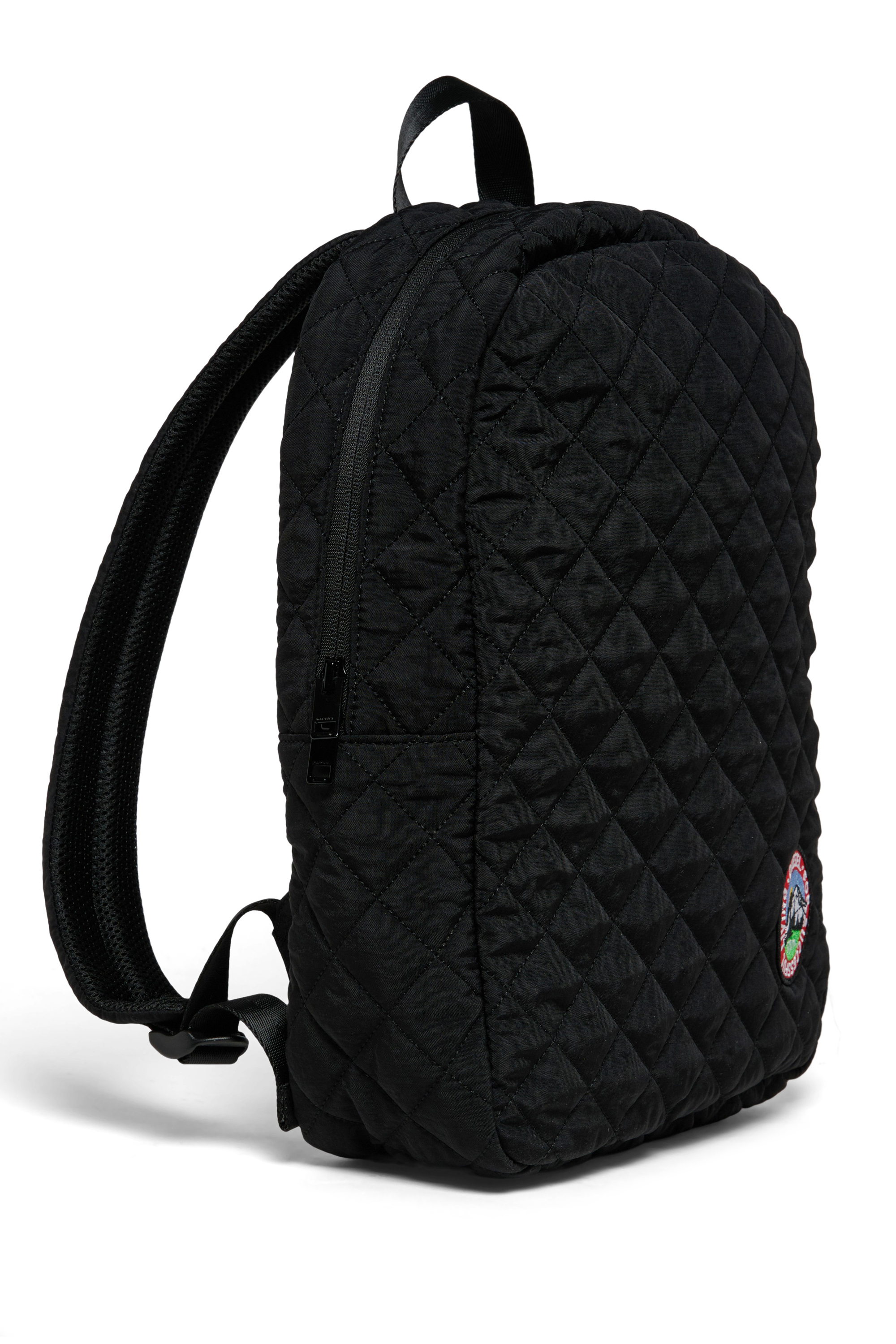 Diesel - WMENT, WMENT - Mochila de nailon acolchado Unisex in Negro - 3