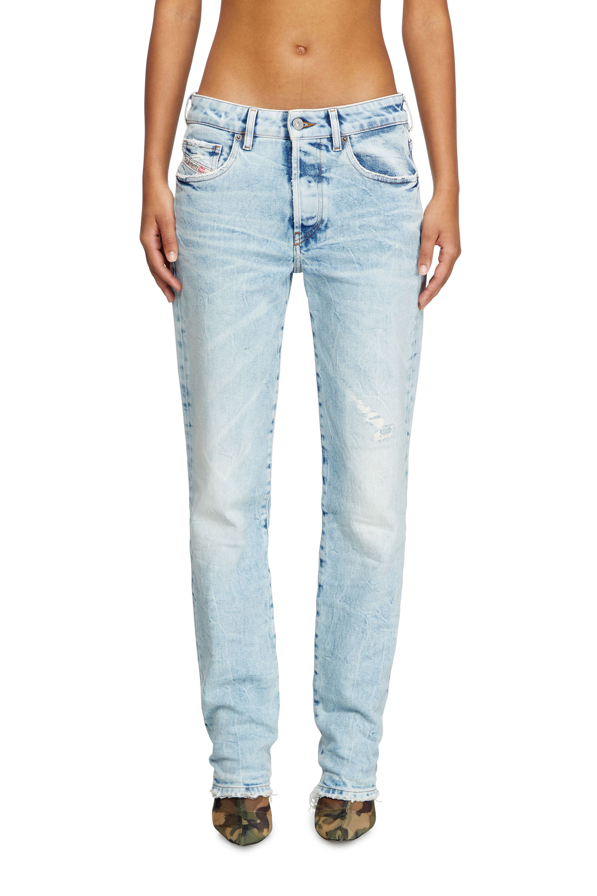 Diesel - Regular Jeans 1989 D-Mine 09L31 Mujer, Azul Claro - 1