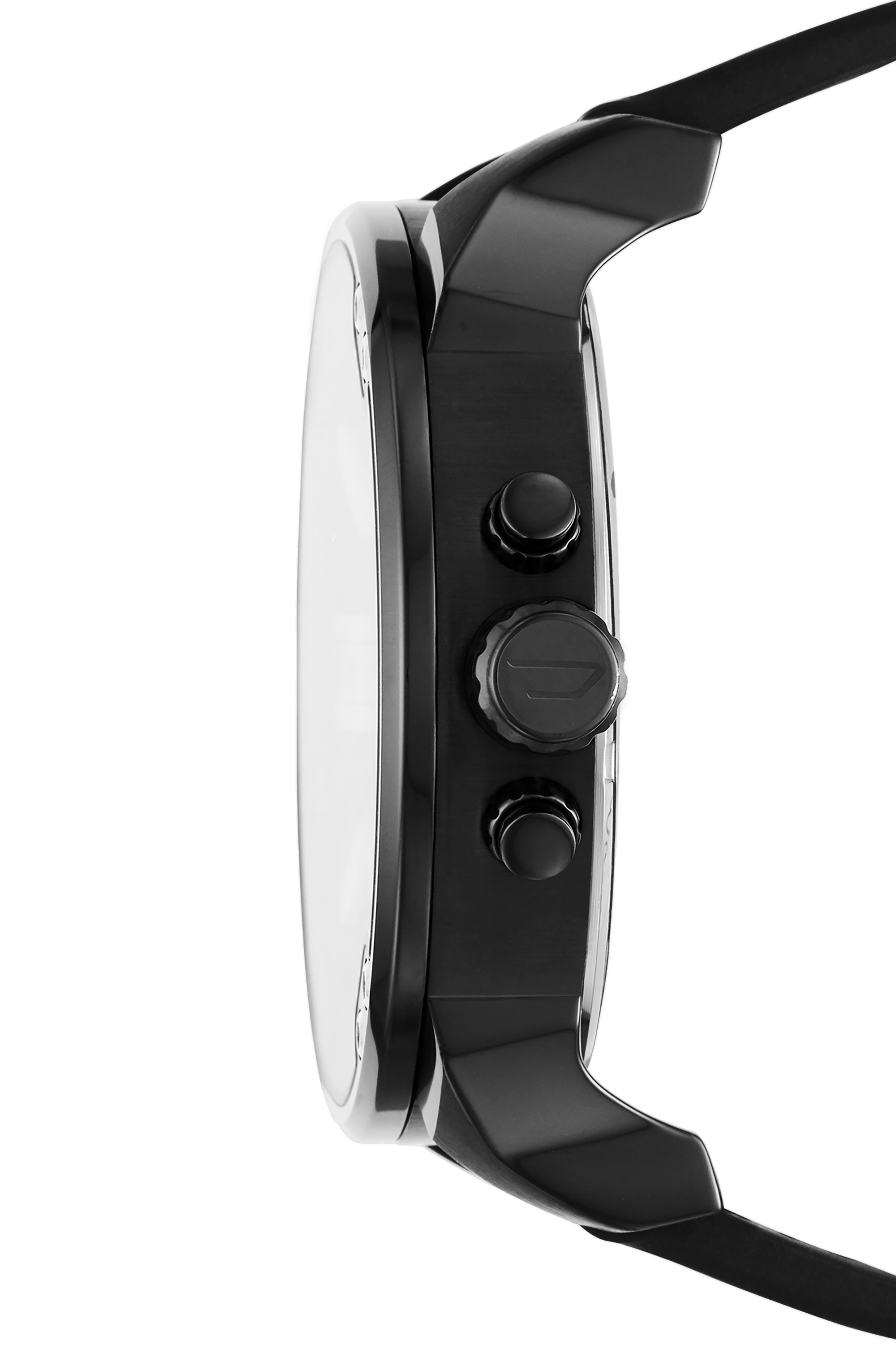 Diesel - DZ7433, Reloj Mr. Daddy 2.0 cron&oacute;grafo en nailon negro y silicona Hombre in Negro - 3