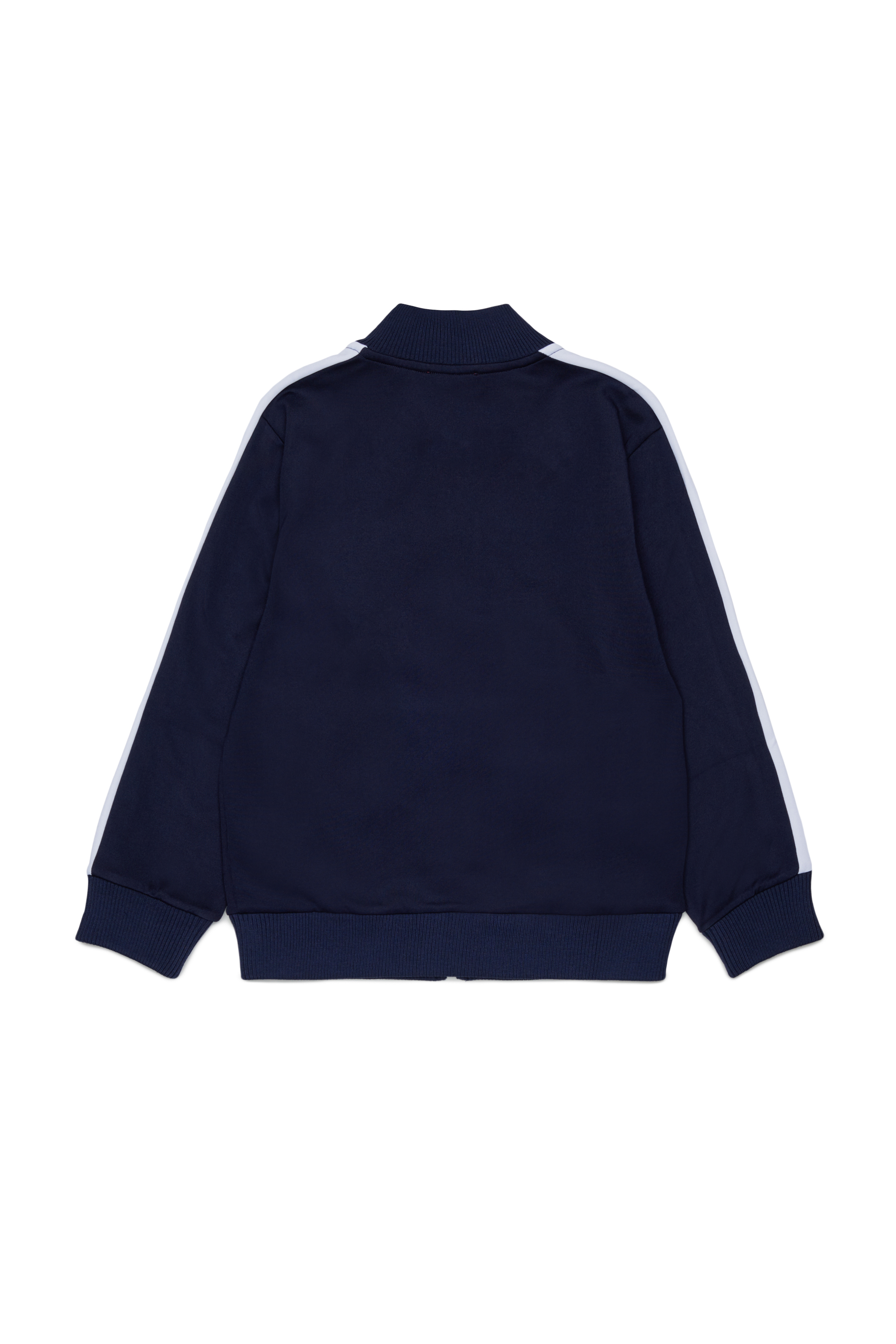 Diesel - SBOS, Track jacket con logo Oval D Hombre in Azul marino - 2