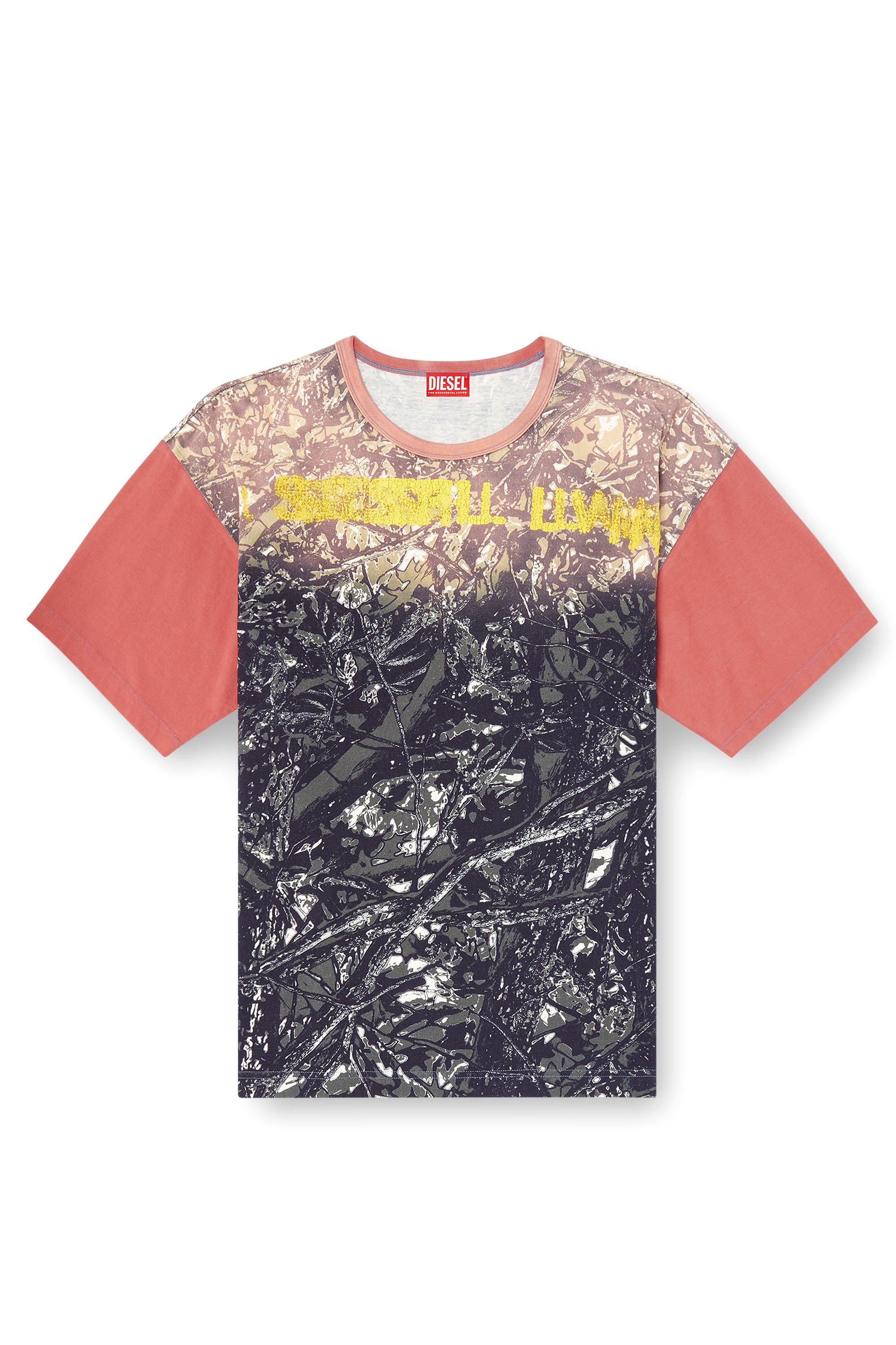 Diesel - T-BOXT-CAMOU, Camiseta con estampado de camuflaje glitch Hombre in Multicolor - 3