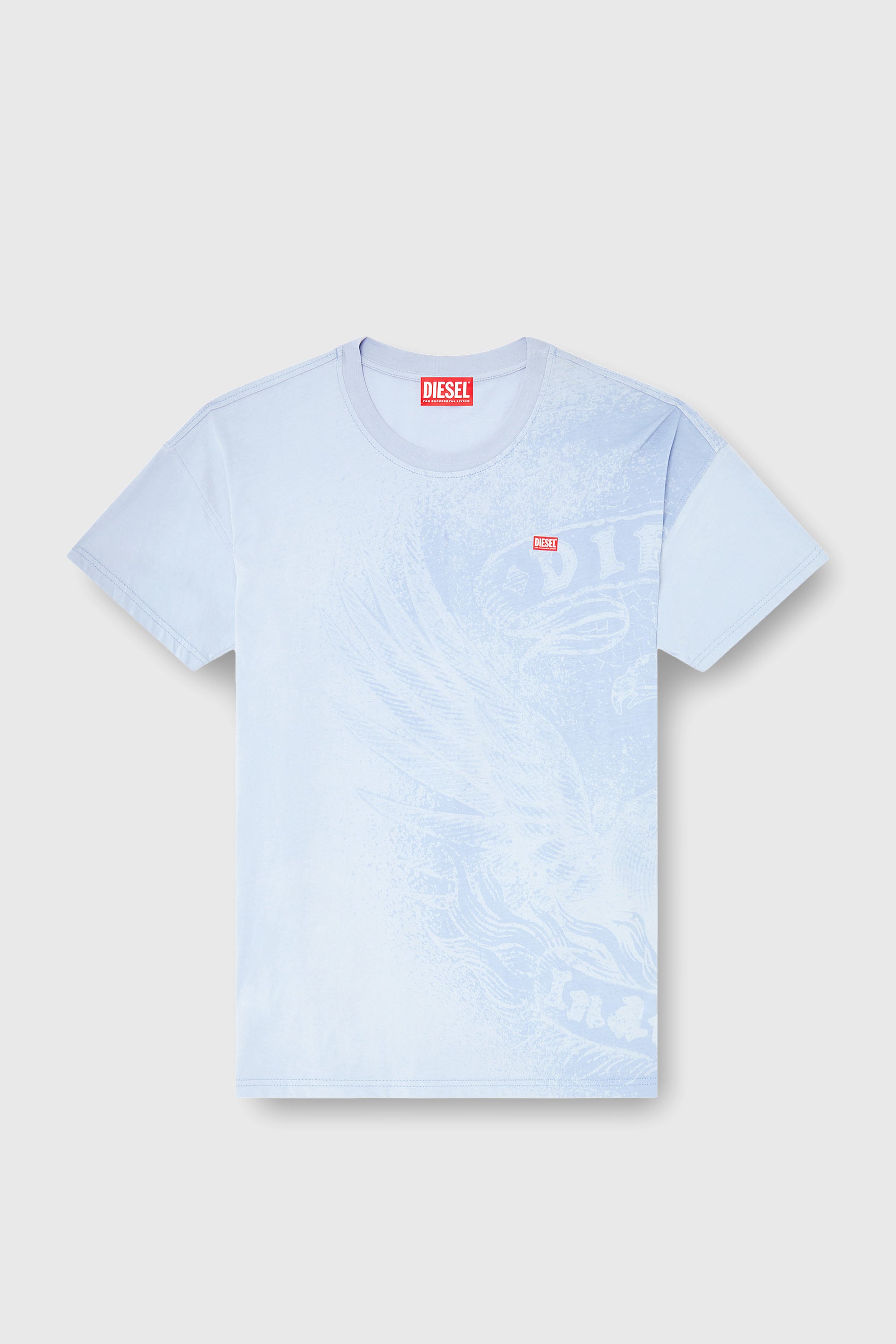 Diesel - T-BOXT-AA3, Camiseta de corte relajado con estampados de Hombre in Azul marino - 2