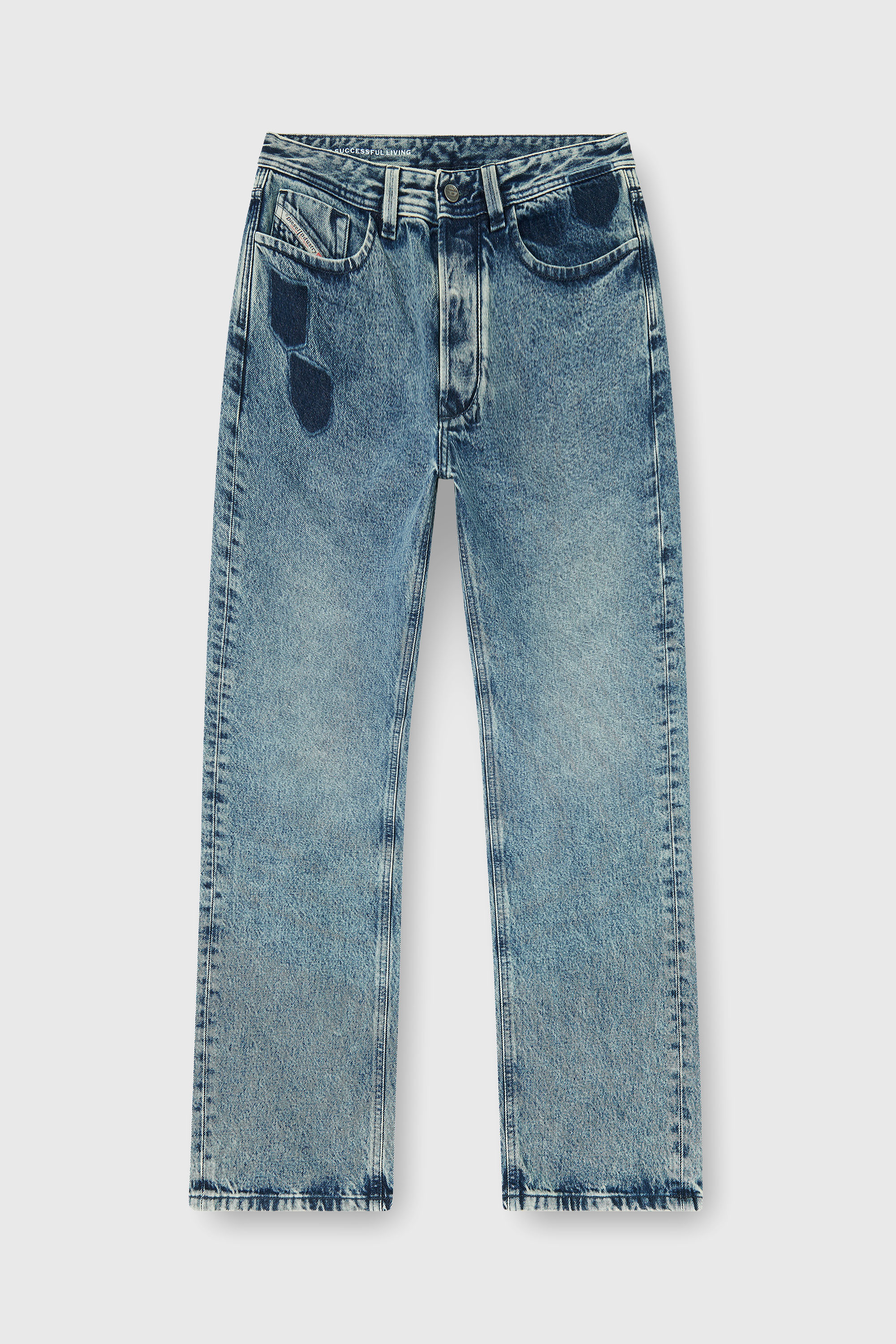 Diesel - Regular Jeans 1985 Larkee 0IFBV Hombre, Azul medio - 2