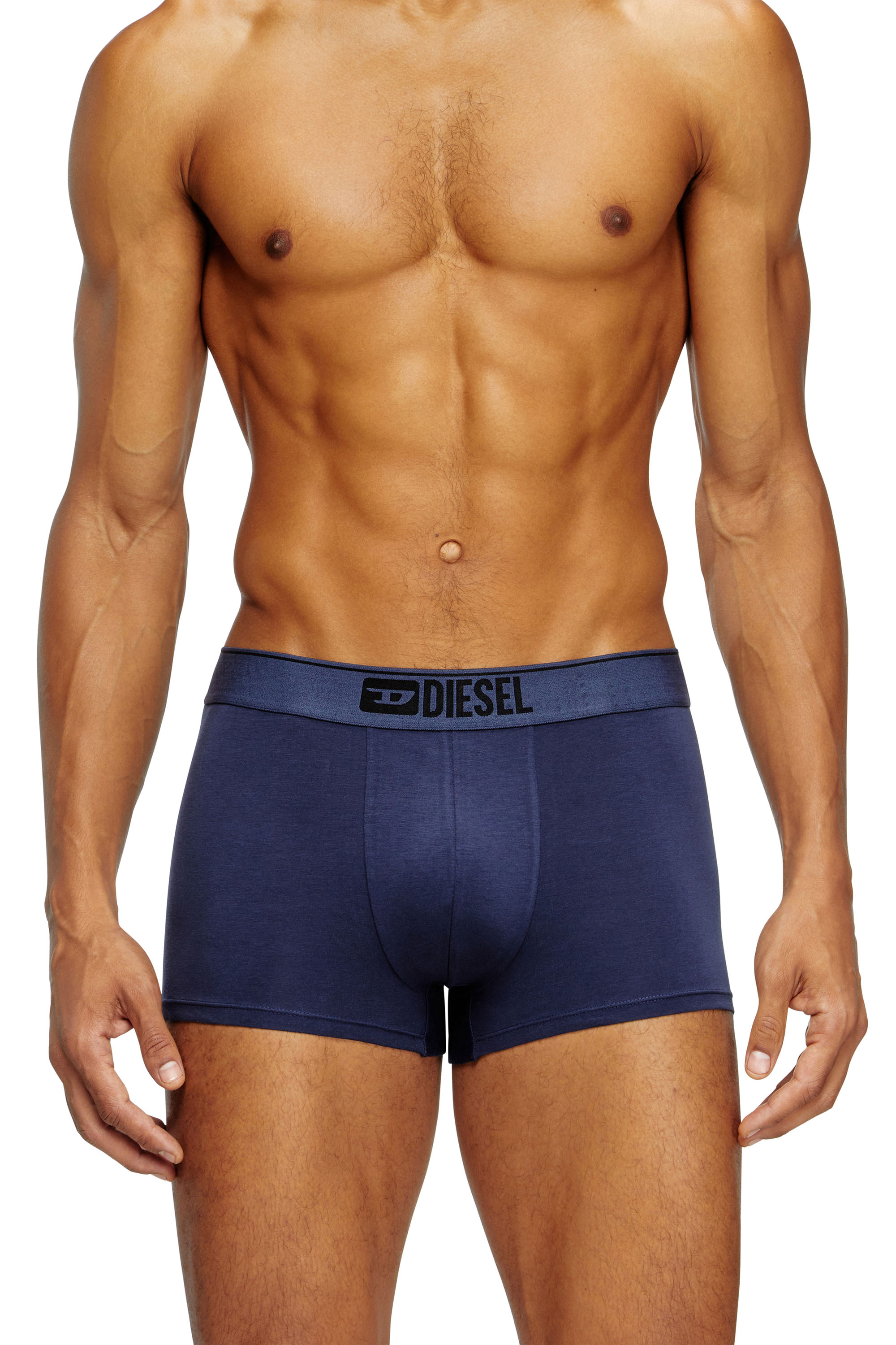 Diesel - UMBX-DAMIENTHREEPACK, Paquete de tres bóxers ajustados lisos Hombre in Multicolor - 2