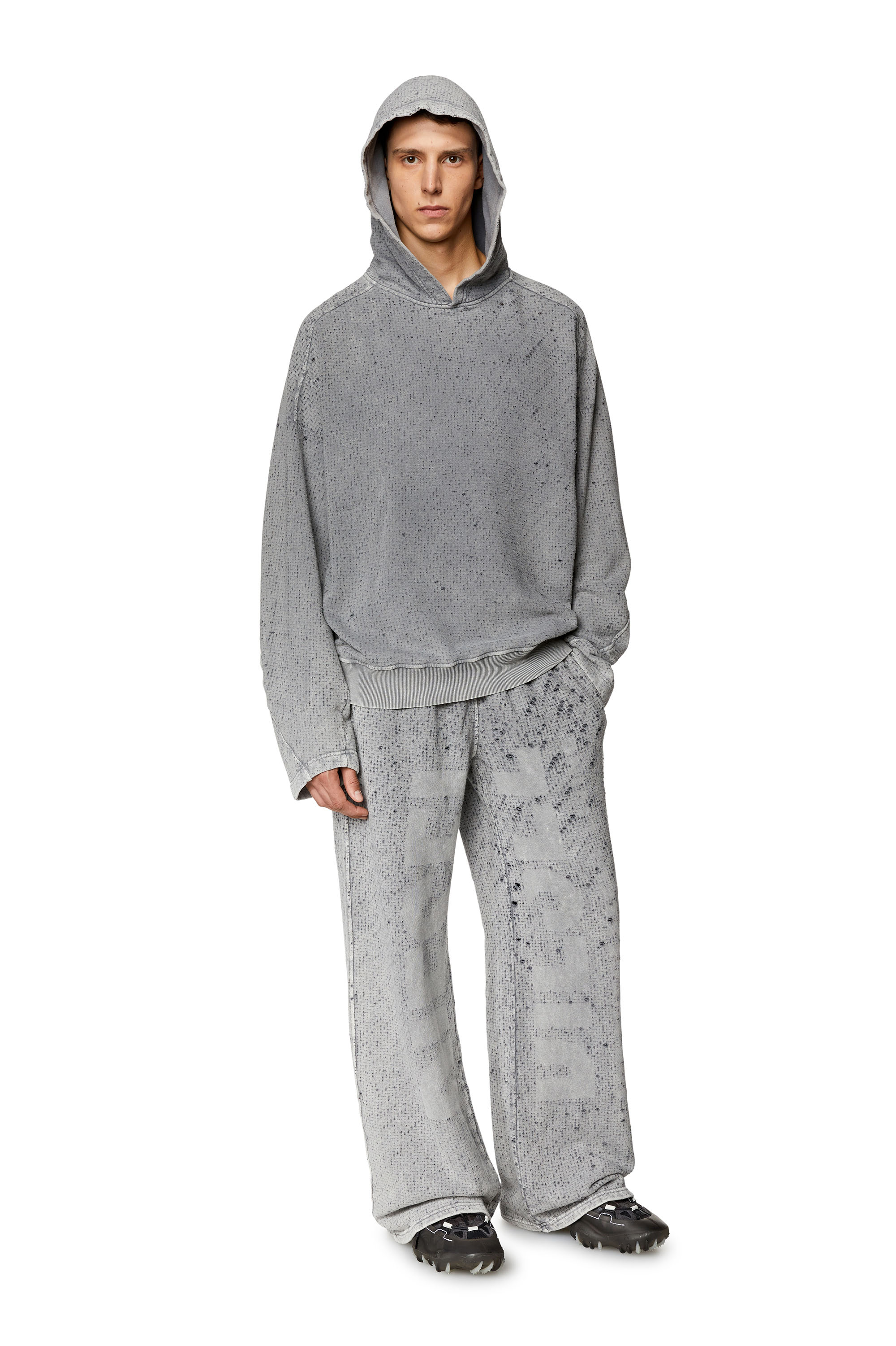 Diesel - S-MACORN-HOOD, Gris - Image 4